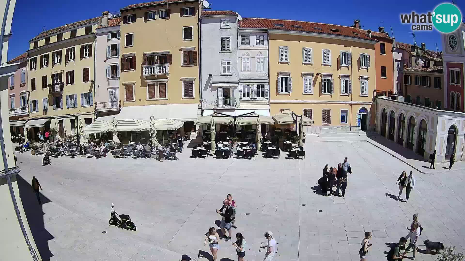 Webcam Rovinj Centre – Place Principale