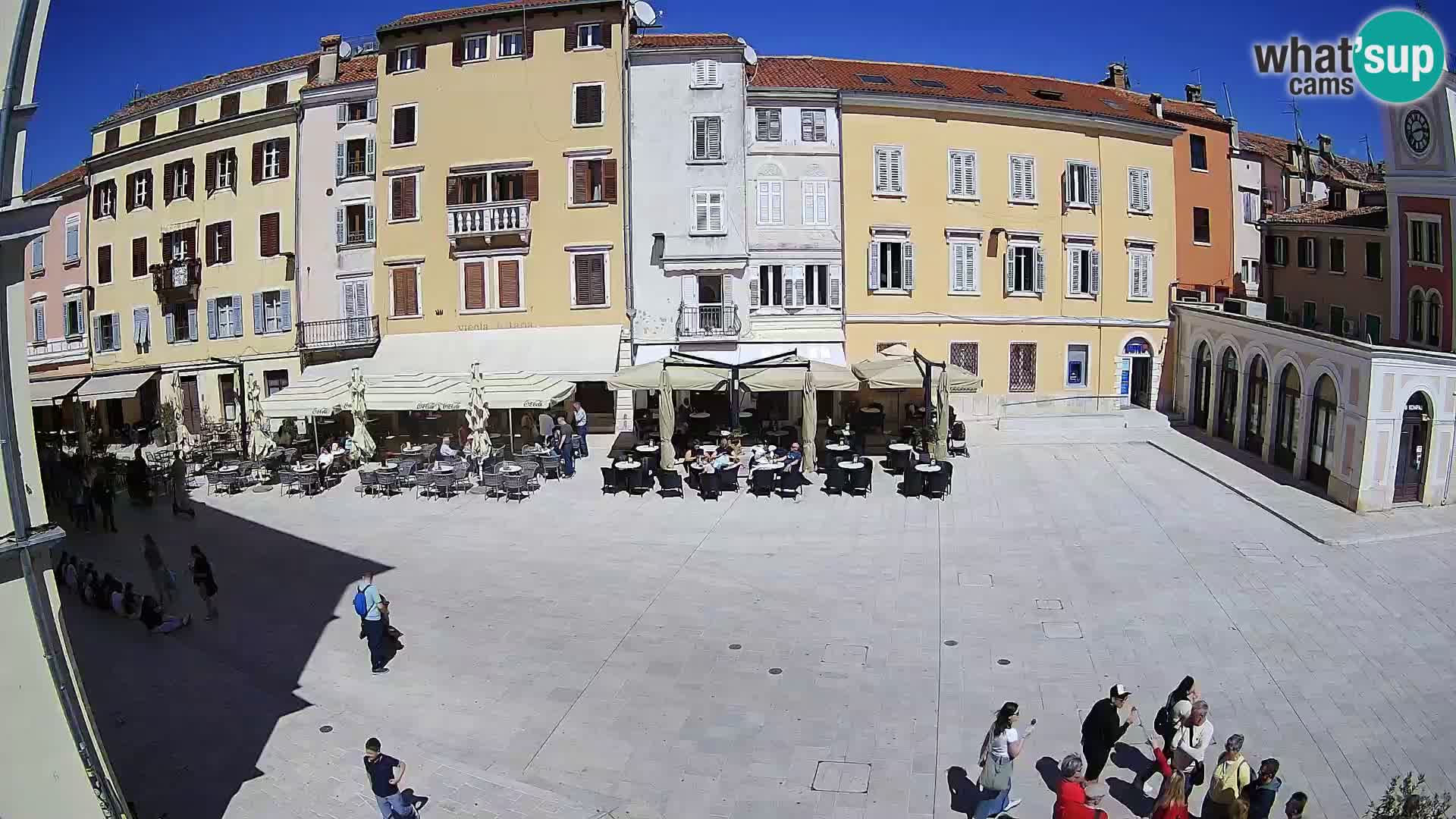 Webcam Rovigno Centro – Piazza Centrale