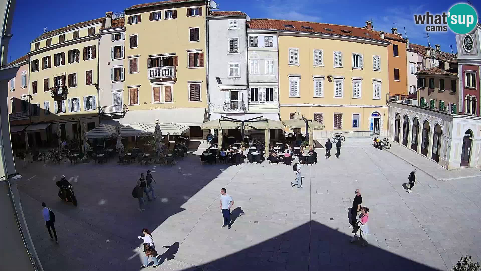 Webcam Rovinj Centar – glavni trg