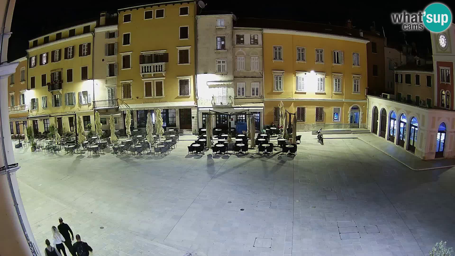 Webcam Rovinj Zentrum – Hauptplatz in Echtzeit