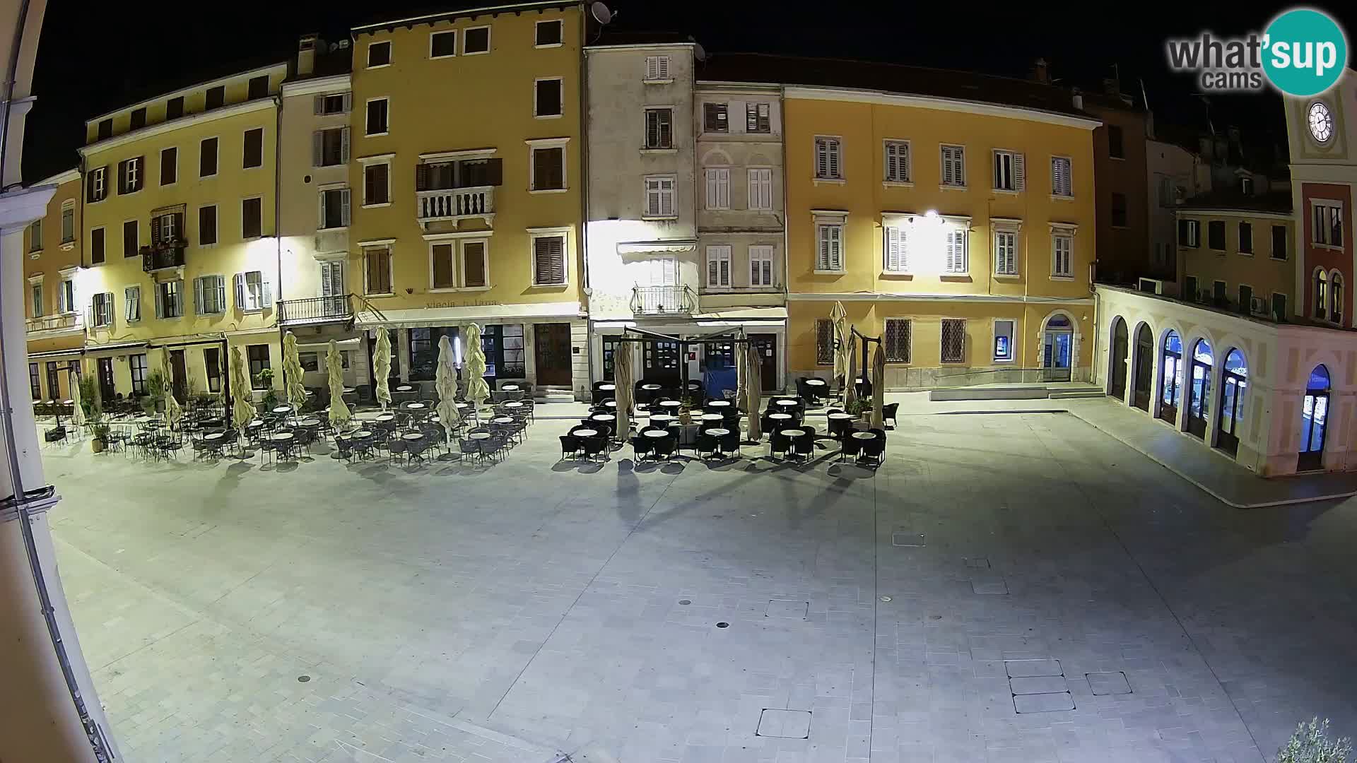 Webcam Rovinj Center – Plaza Principal