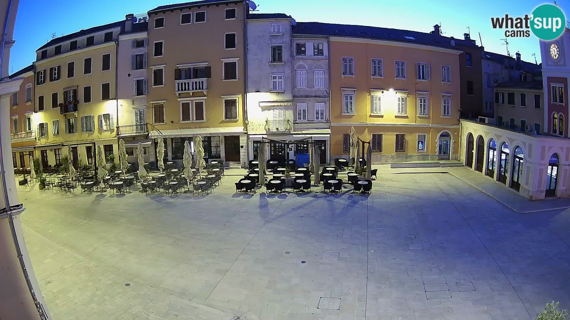 Webcam Rovinj Center – Plaza Principal