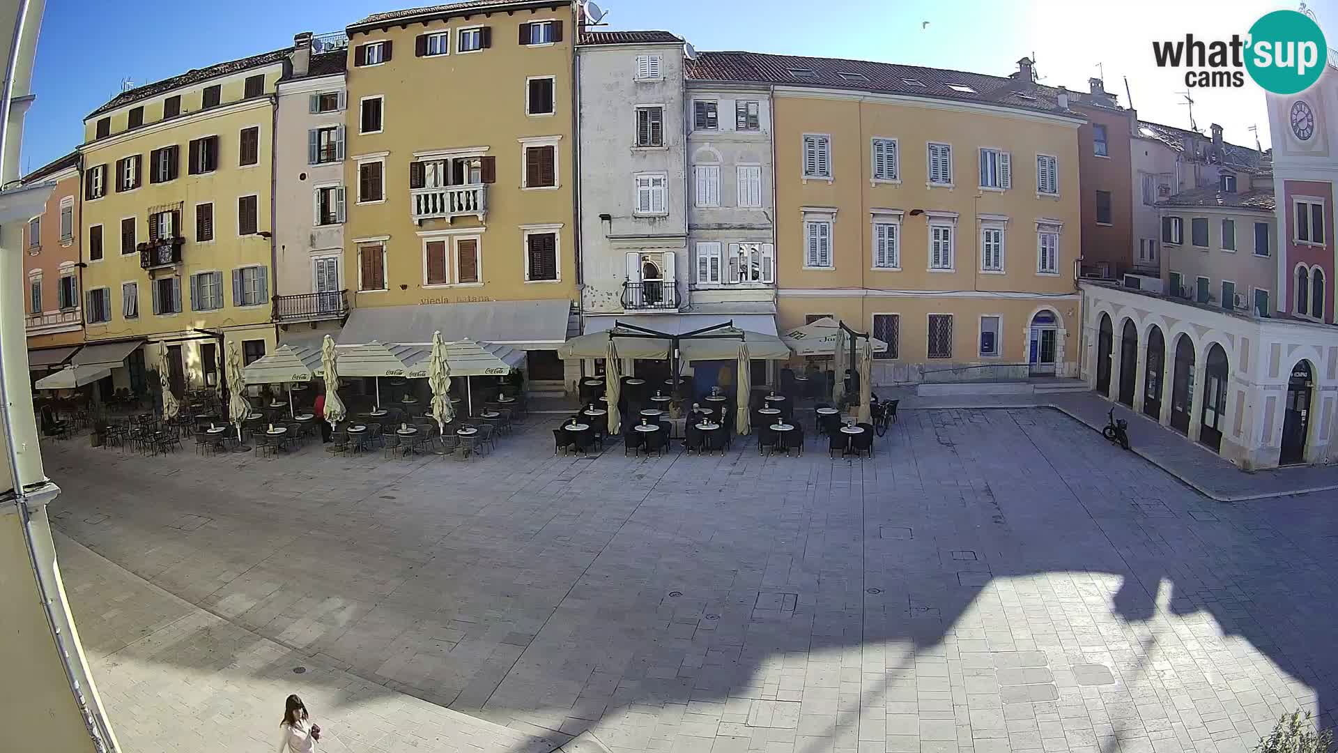 Webcam Rovinj Zentrum – Hauptplatz in Echtzeit
