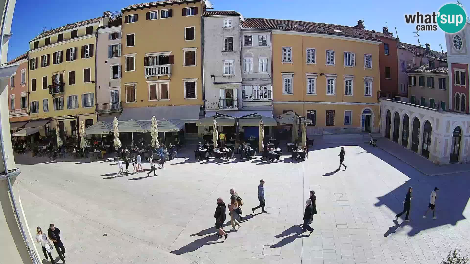 Webcam Rovigno Centro – Piazza Centrale