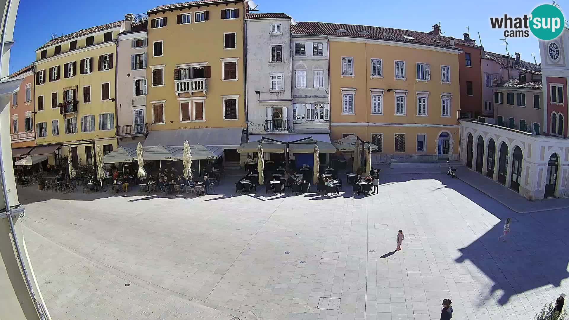 Webcam Rovinj Centar – glavni trg