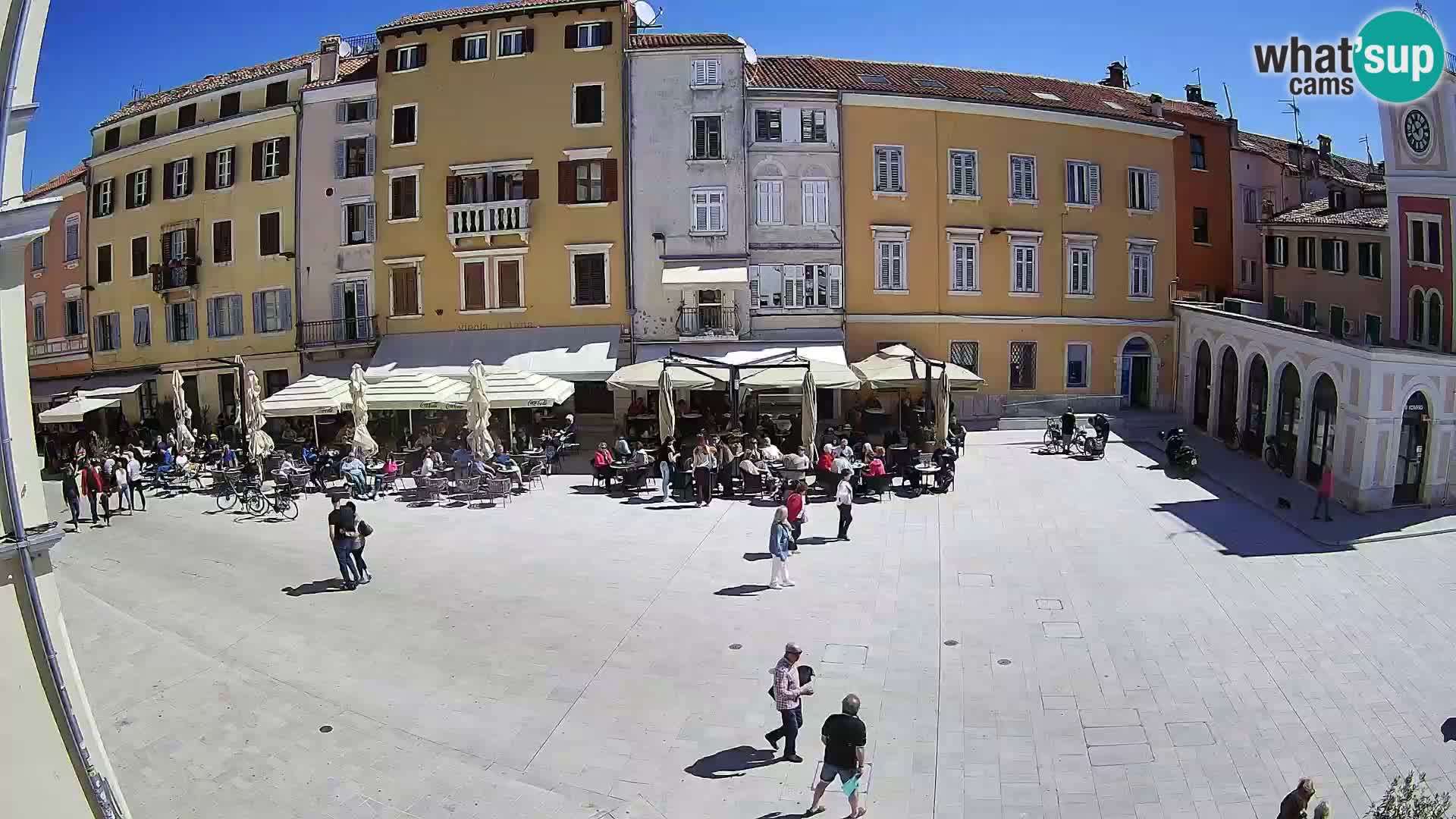 Webcam Rovinj Centre – Place Principale