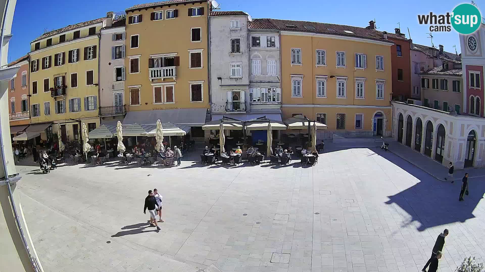 Webcam Rovinj Centre – Place Principale