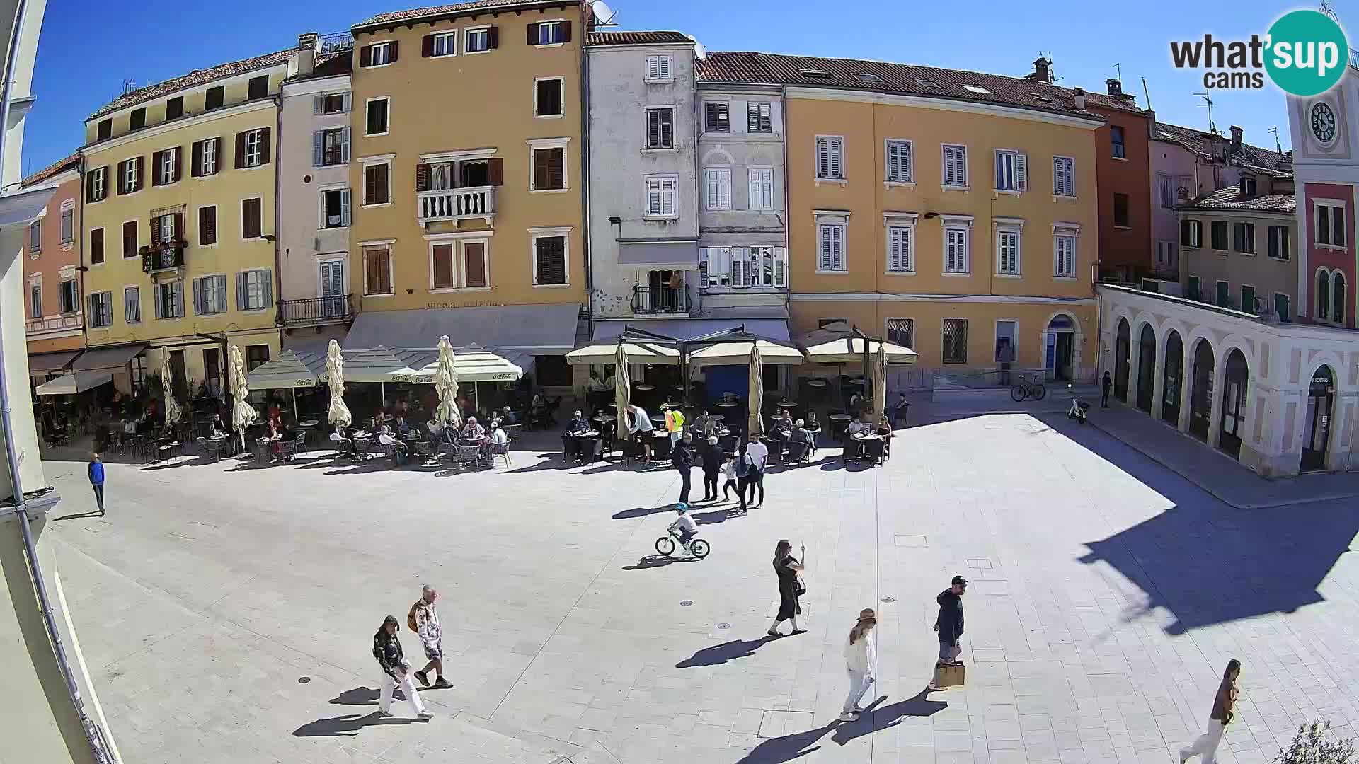 Rovinj Center Webcam – Main Square