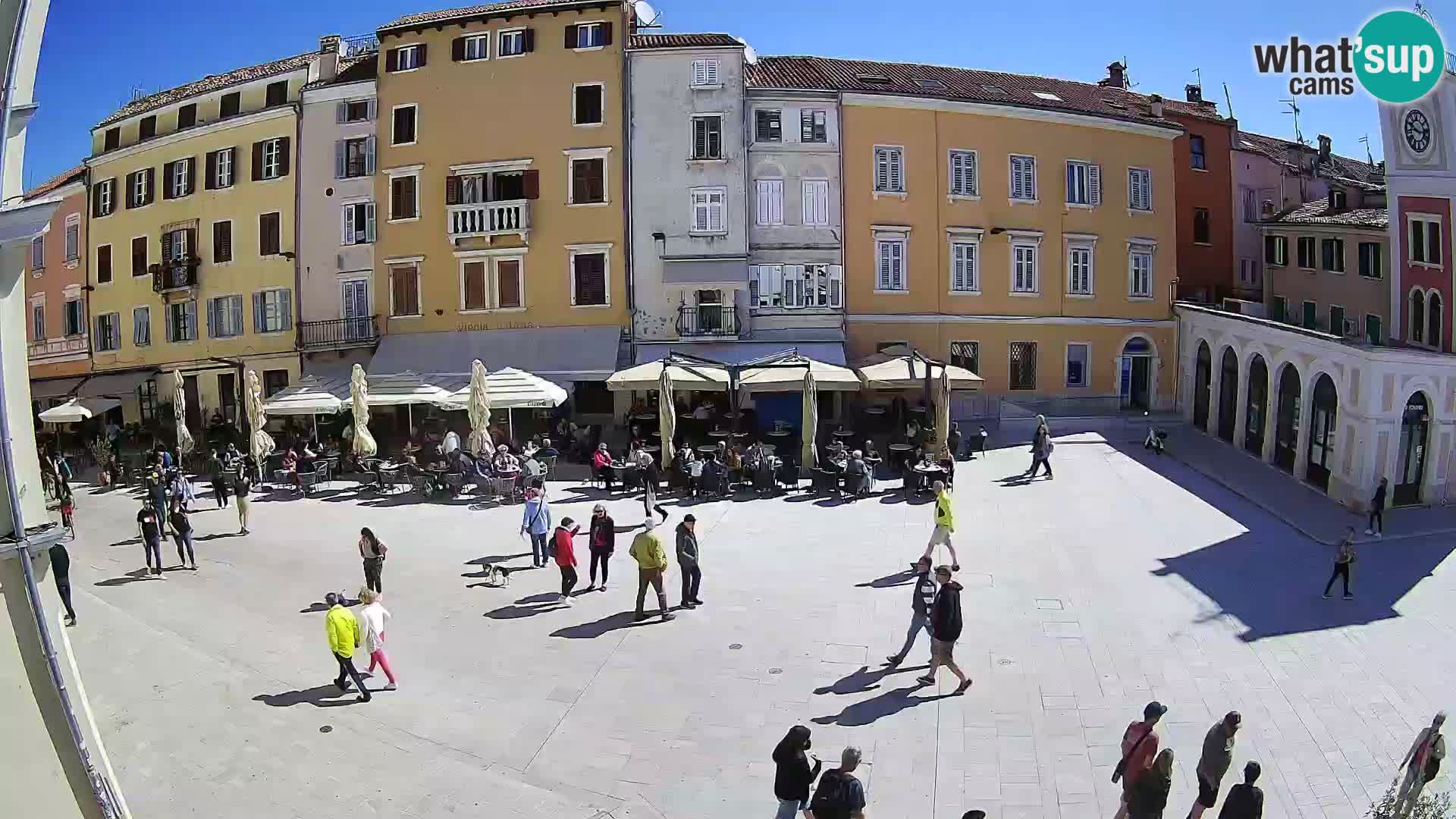 Webcam Rovinj Centar – glavni trg