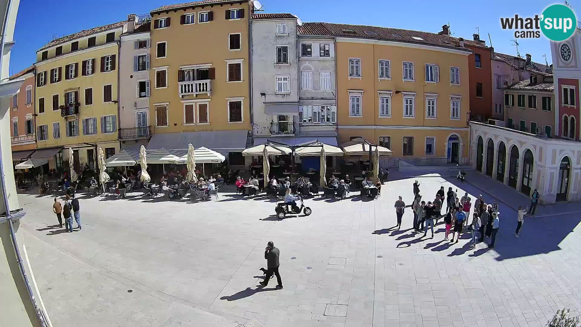 Webcam Rovinj Centar – glavni trg