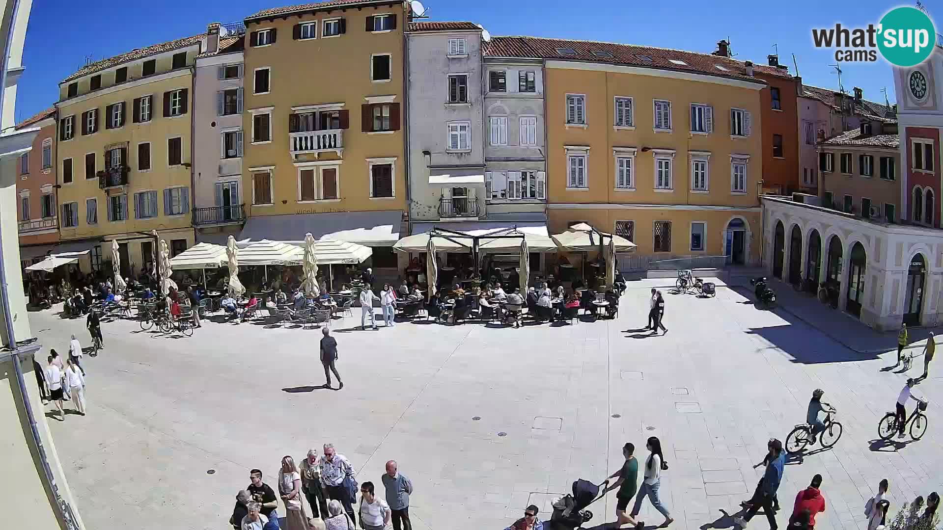 Webcam Rovinj Centre – Place Principale