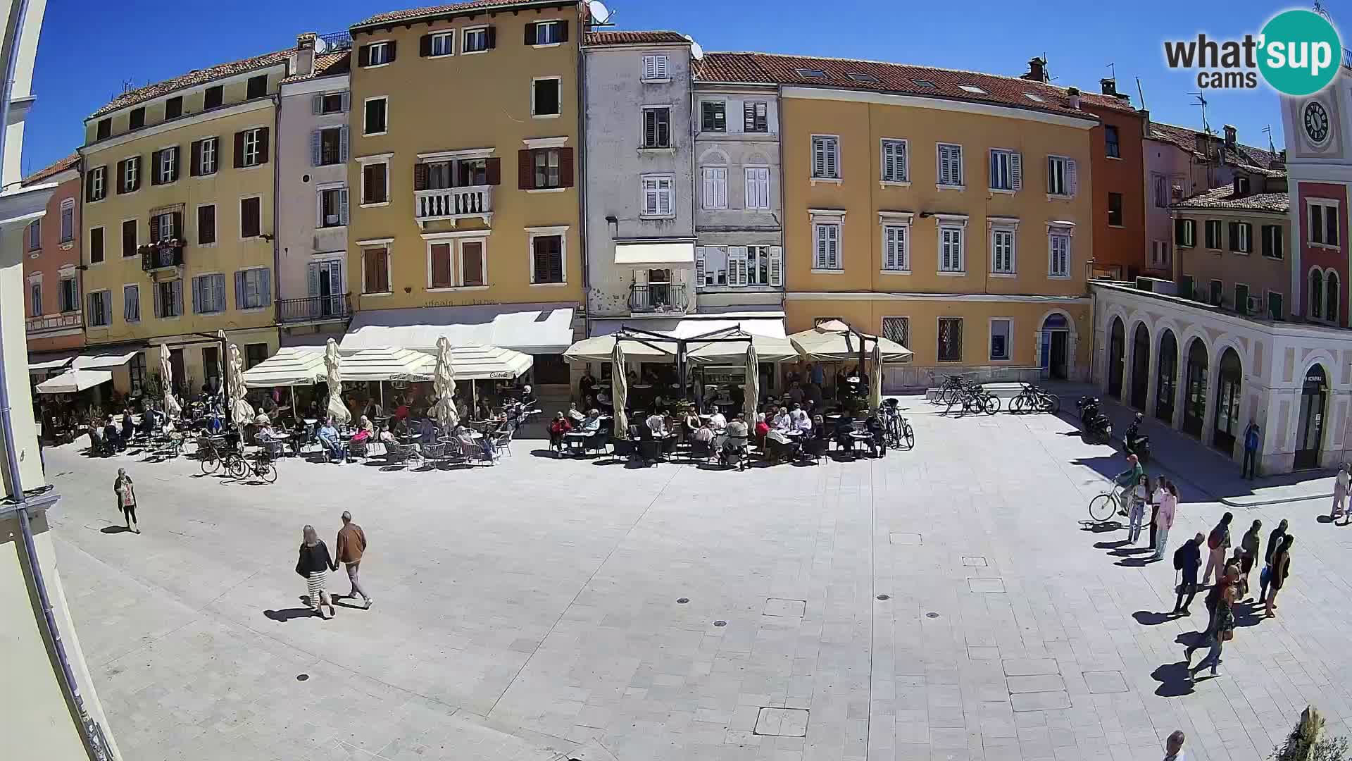 Webcam Rovinj Centre – Place Principale