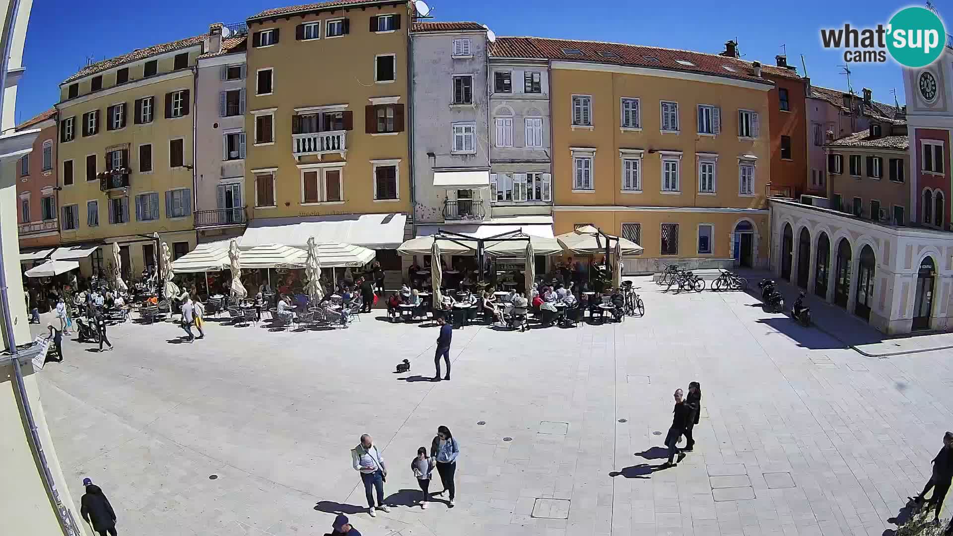 Webcam Rovinj Centre – Place Principale