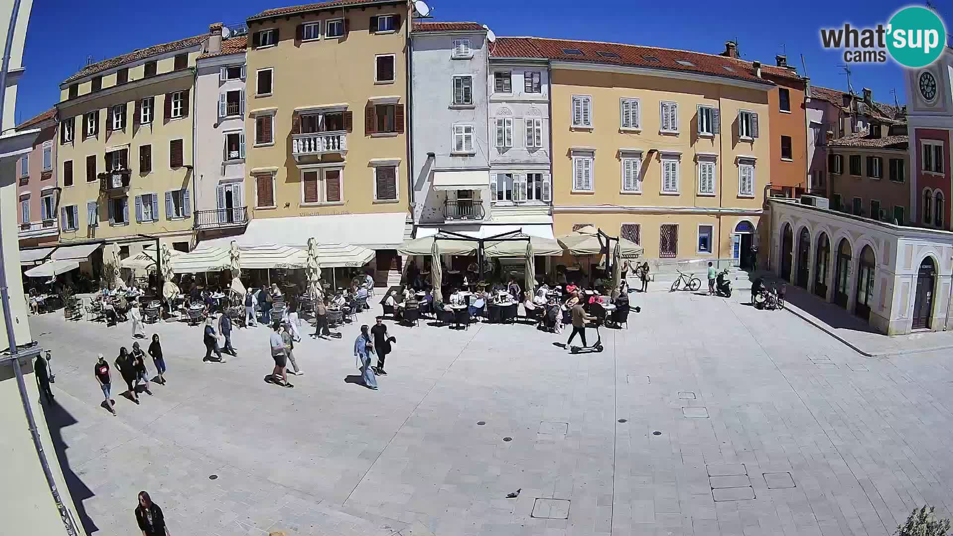 Webcam Rovinj Centre – Place Principale