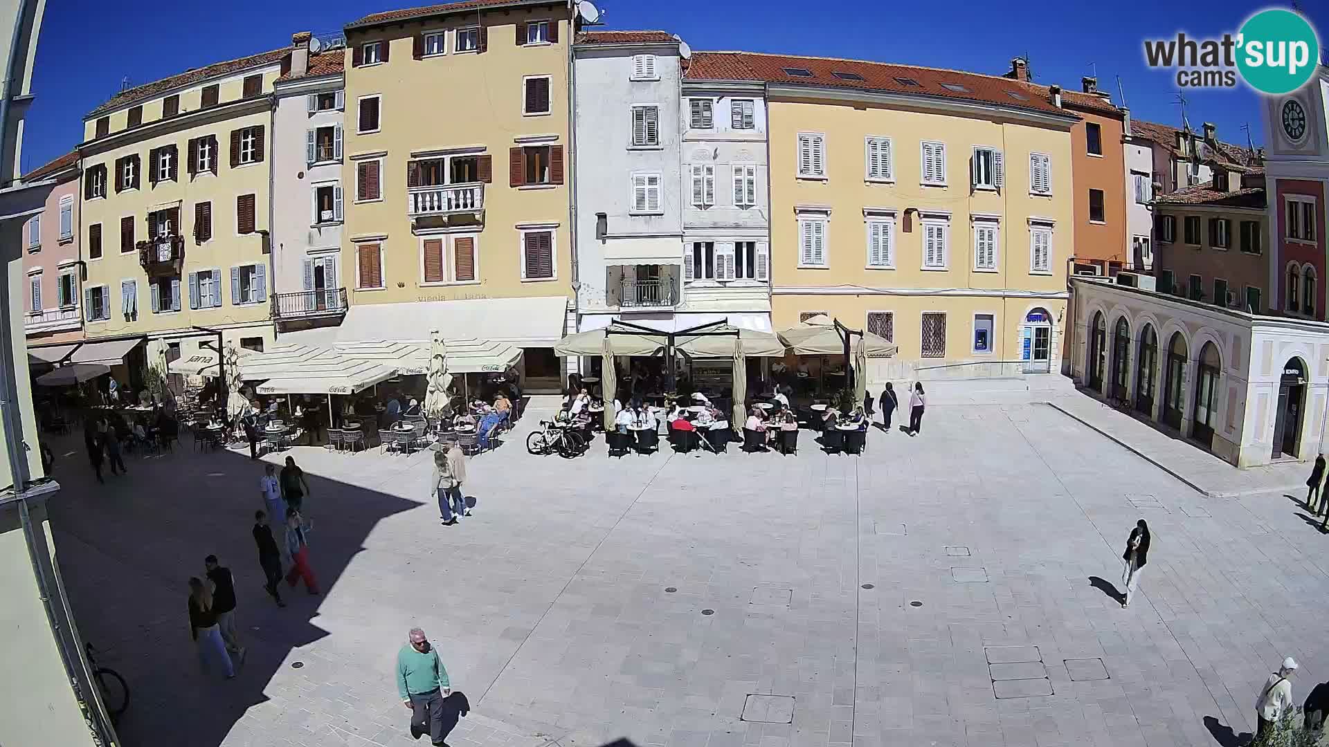 Spletna kamera Rovinj Center – Glavni trg