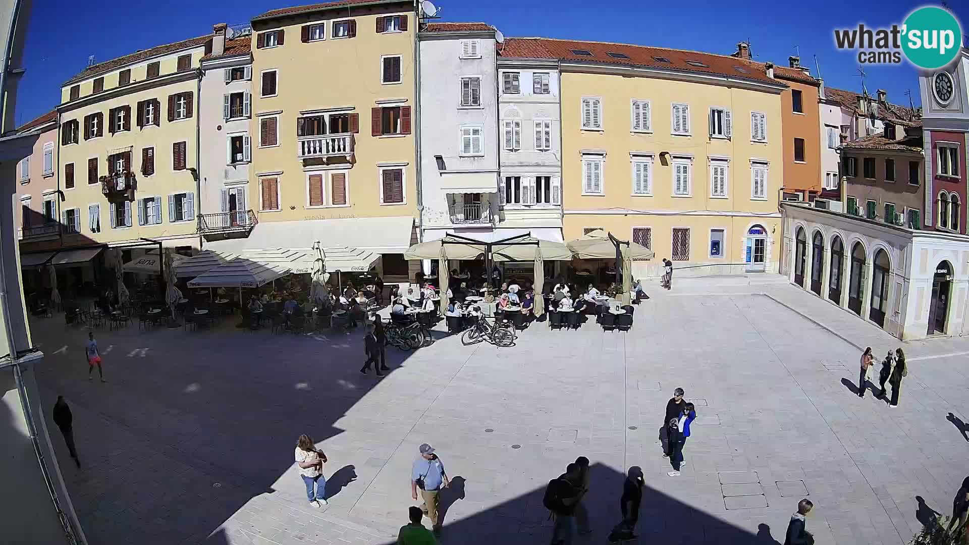 Webcam Rovinj Centar – glavni trg