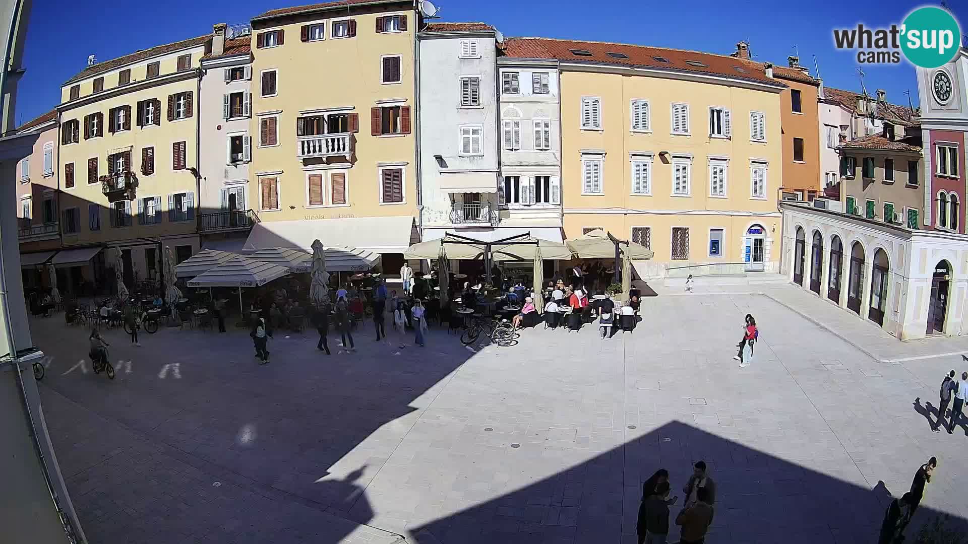Webcam Rovigno Centro – Piazza Centrale
