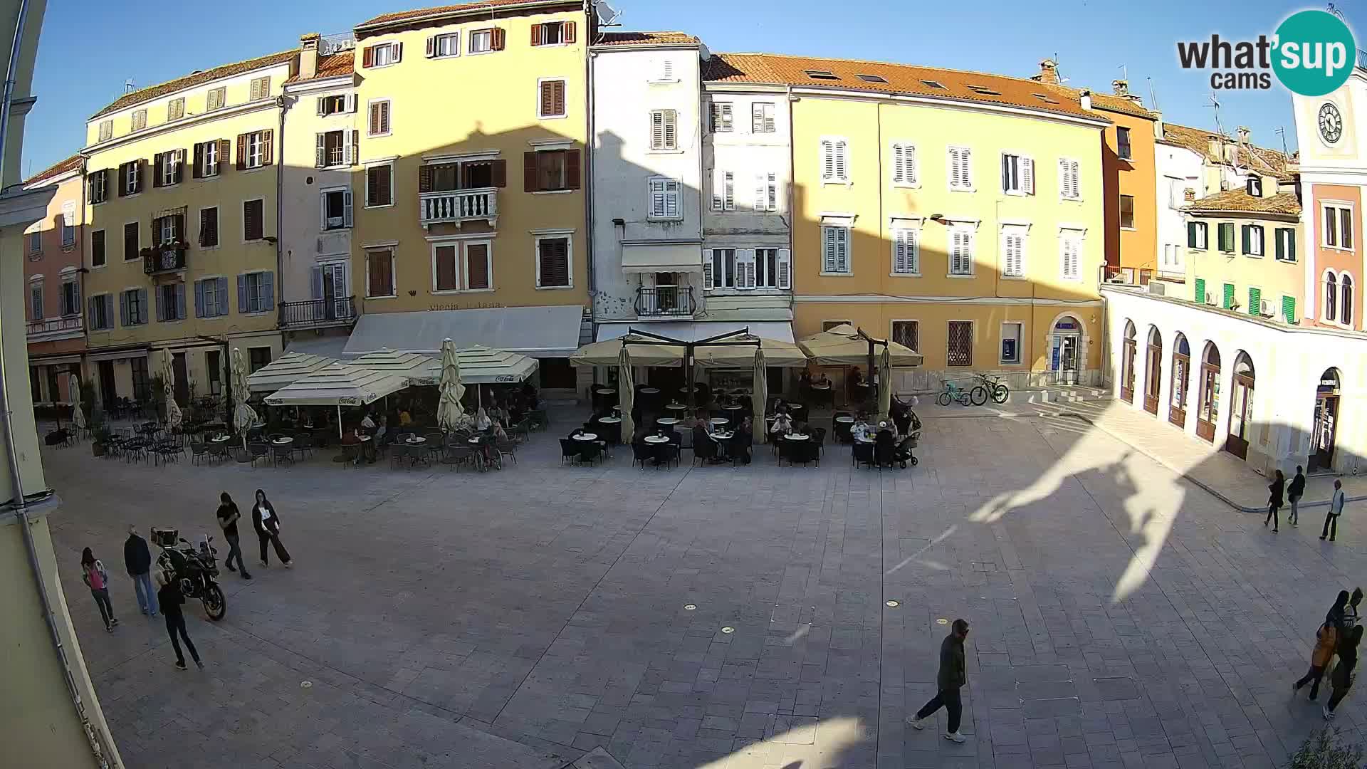 Webcam Rovinj Center – Plaza Principal