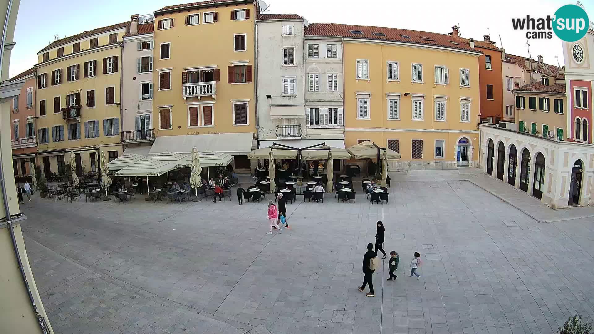 Webcam Rovinj Centre – Place Principale