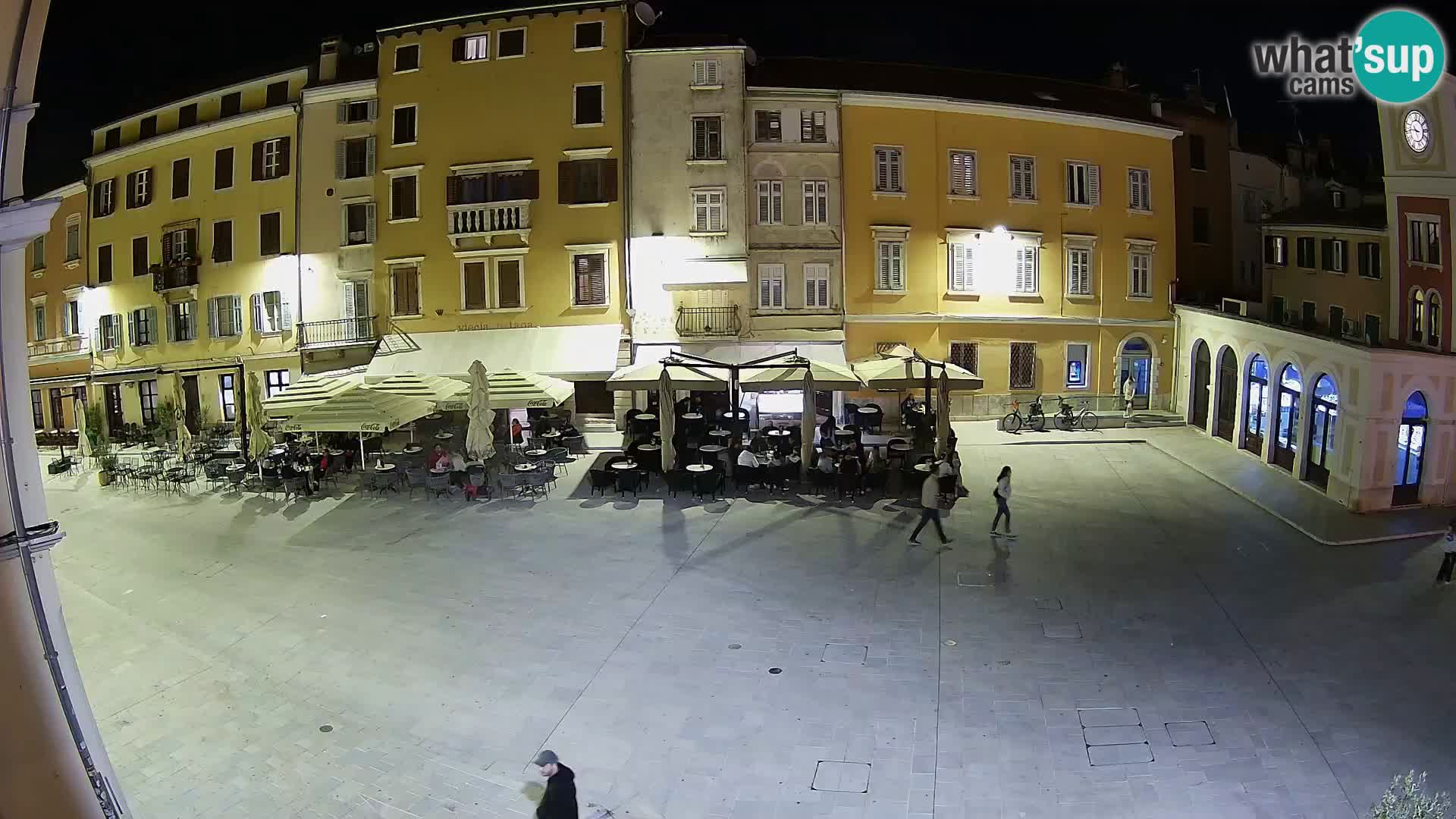 Webcam Rovinj Zentrum – Hauptplatz in Echtzeit