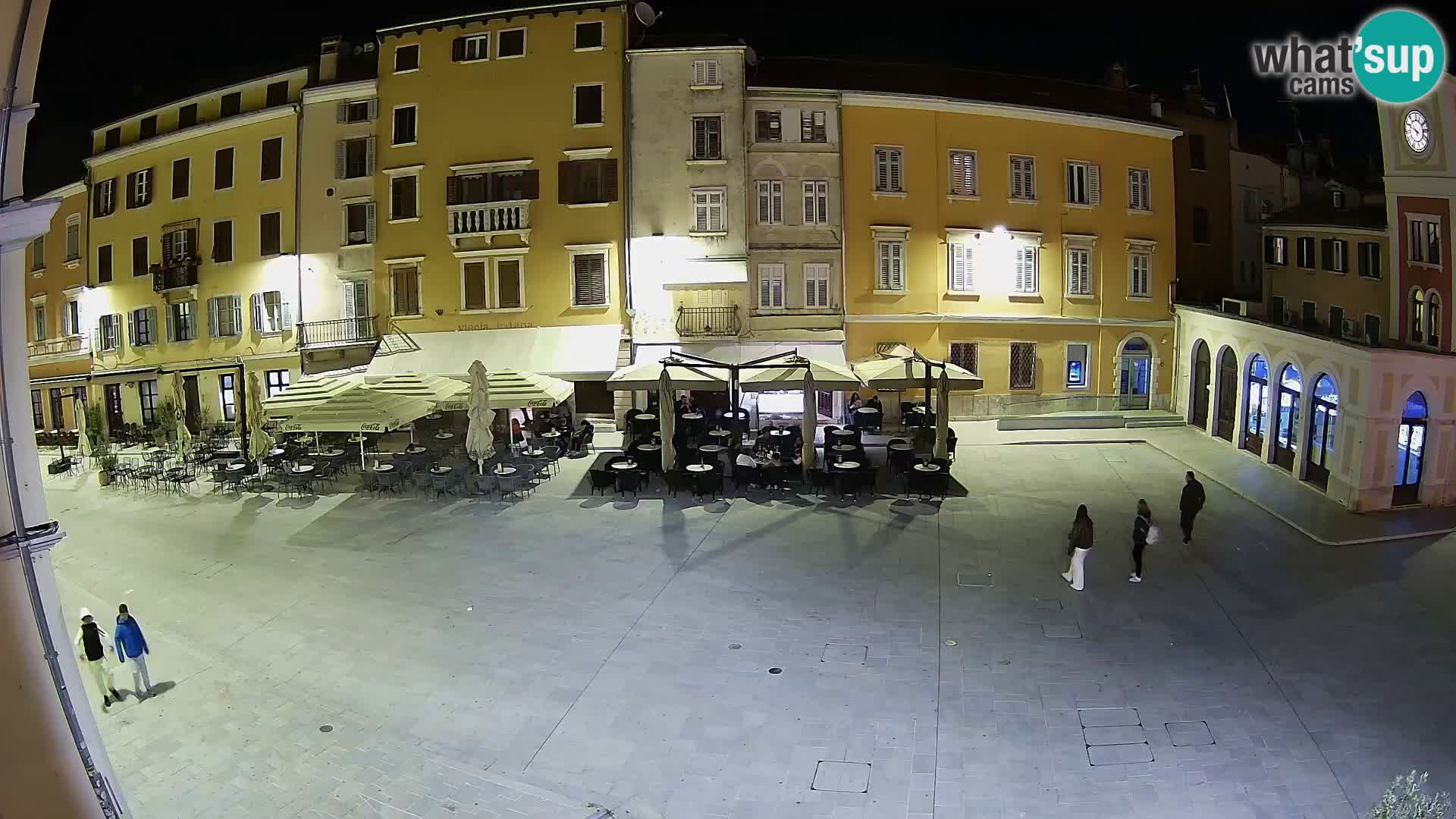 Webcam Rovinj Center – Plaza Principal