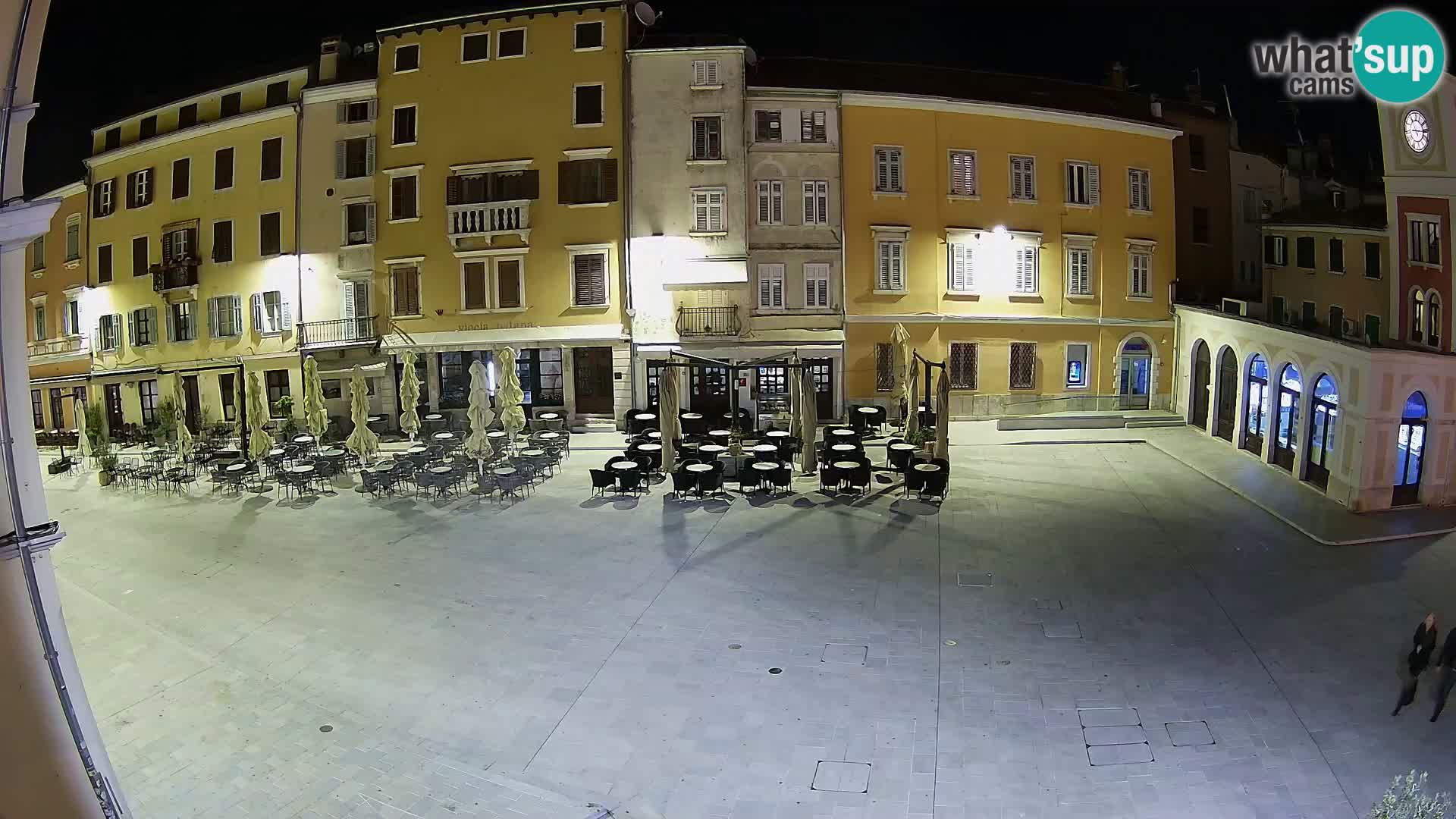 Webcam Rovinj Center – Plaza Principal