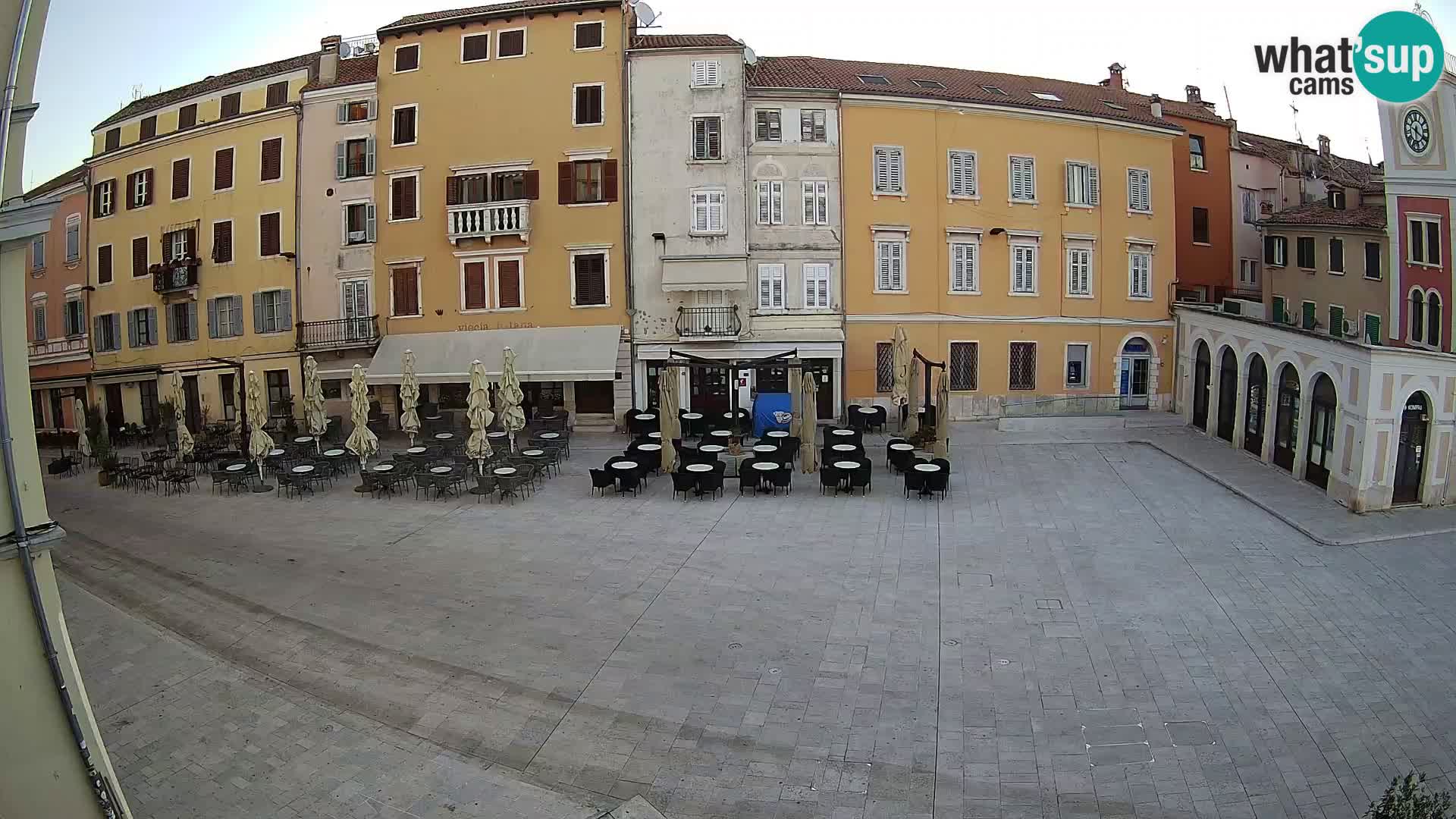 Webcam Rovinj Center – Plaza Principal