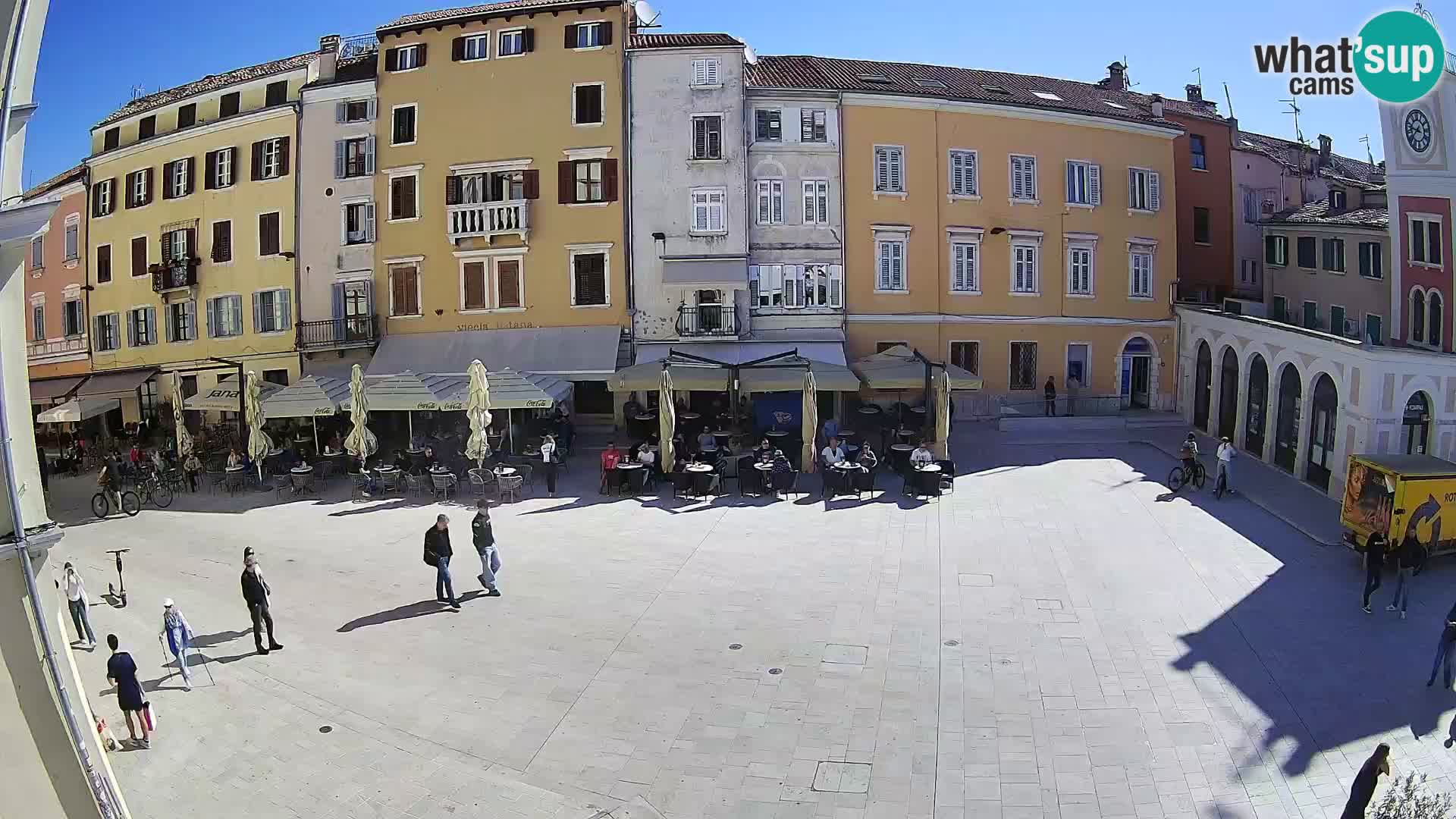 Rovinj Center Webcam – Main Square
