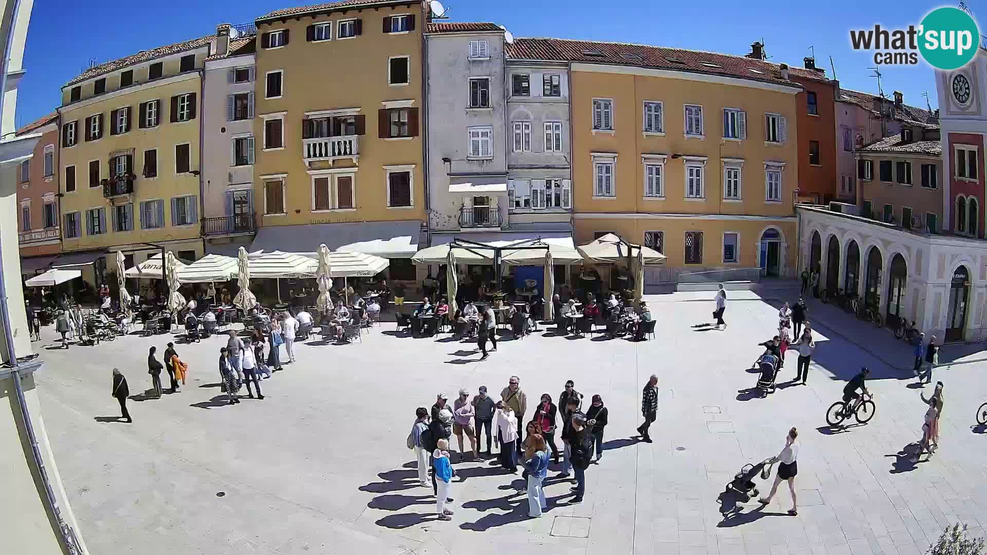 Webcam Rovigno Centro – Piazza Centrale