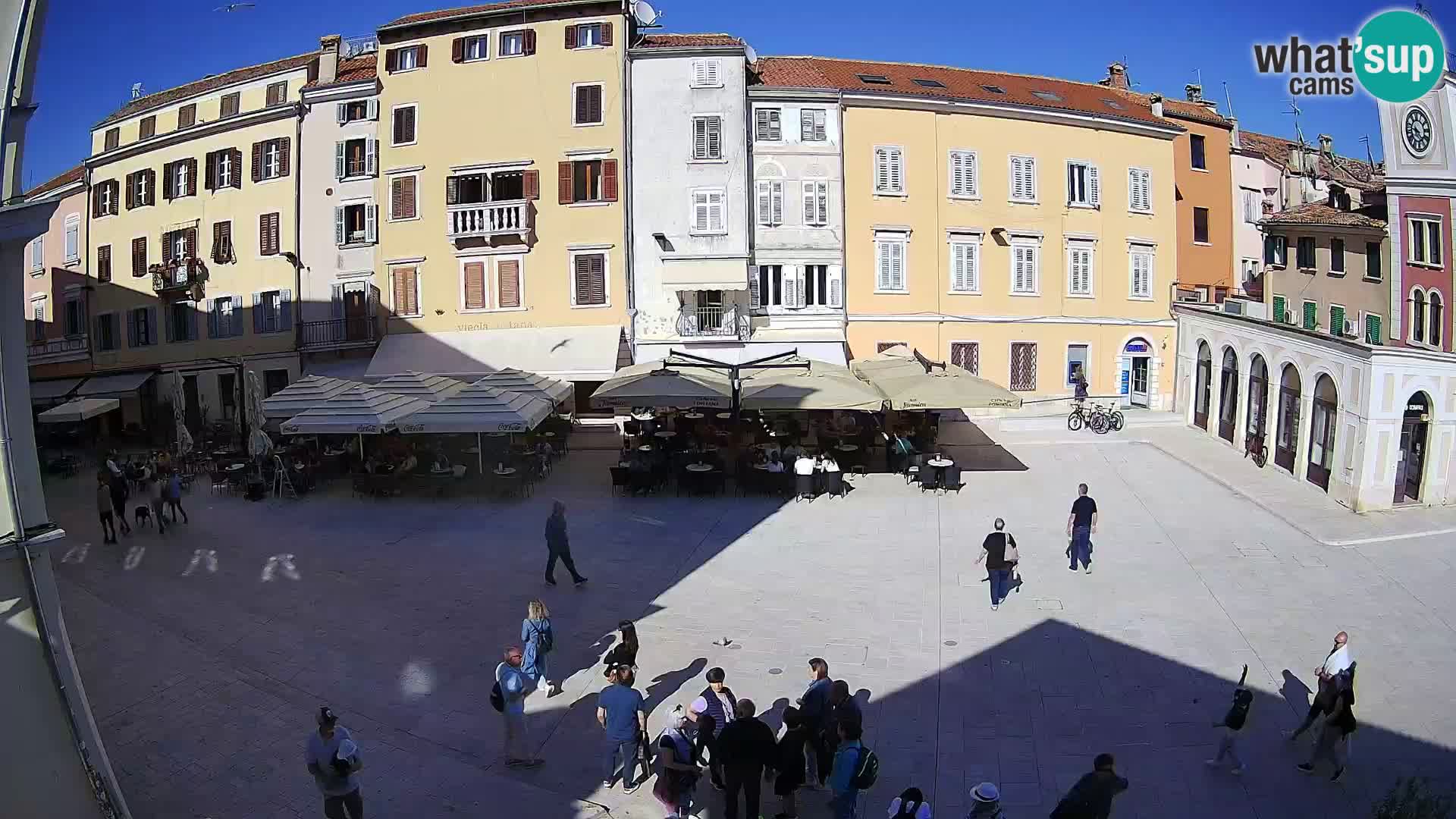 Webcam Rovigno Centro – Piazza Centrale