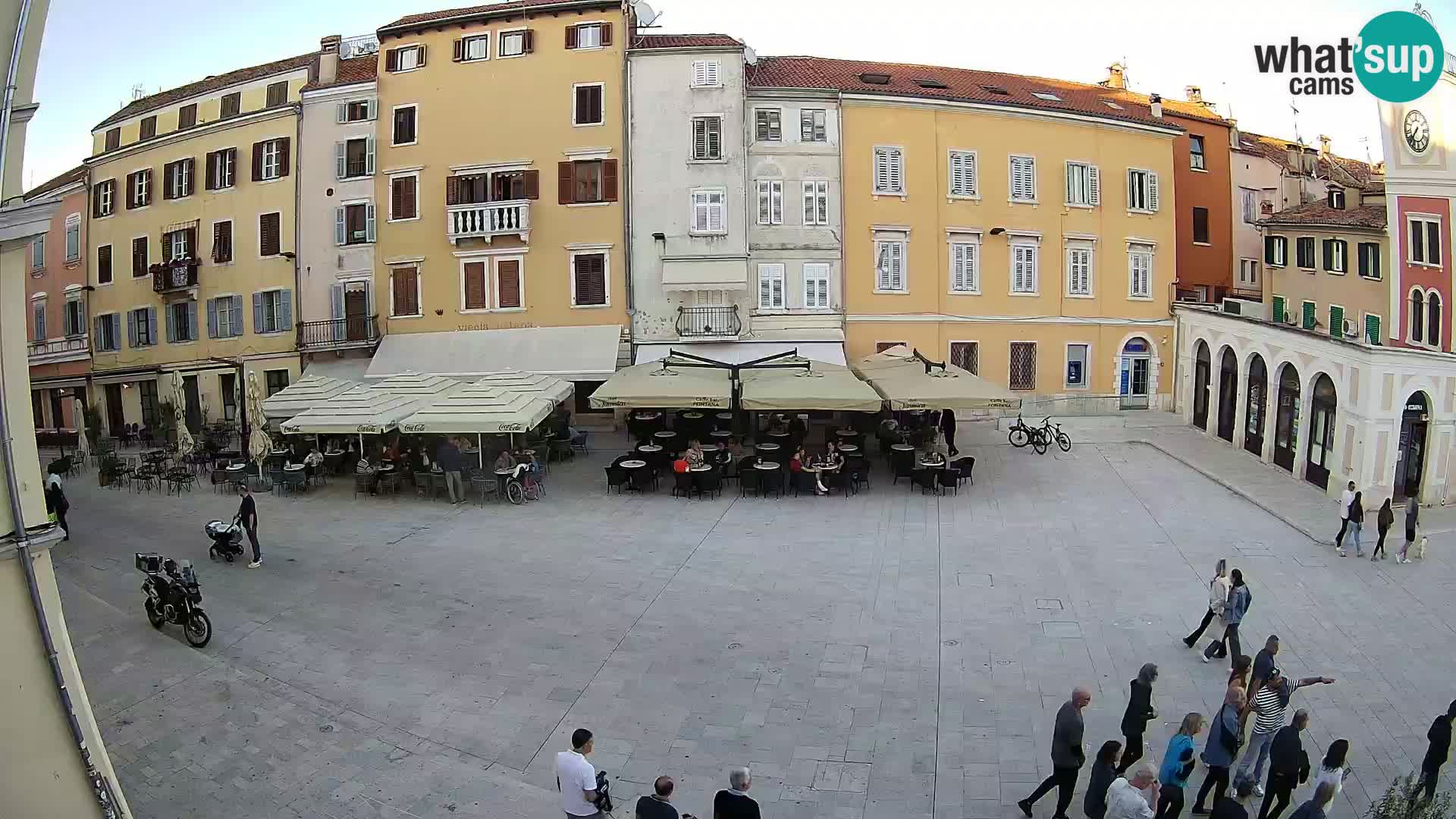Webcam Rovinj Centre – Place Principale