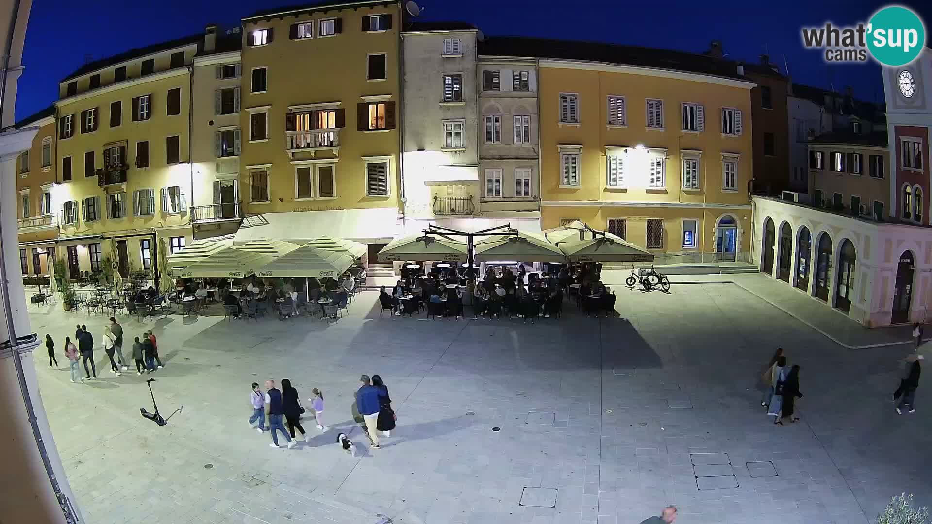 Webcam Rovinj Centar – glavni trg