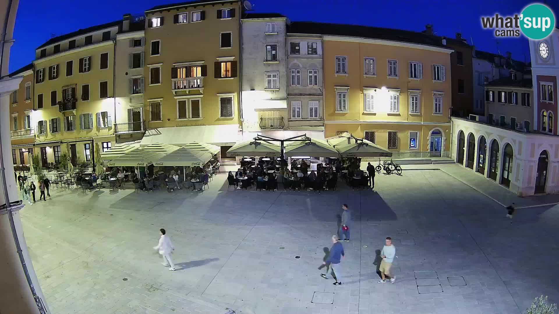 Spletna kamera Rovinj Center – Glavni trg