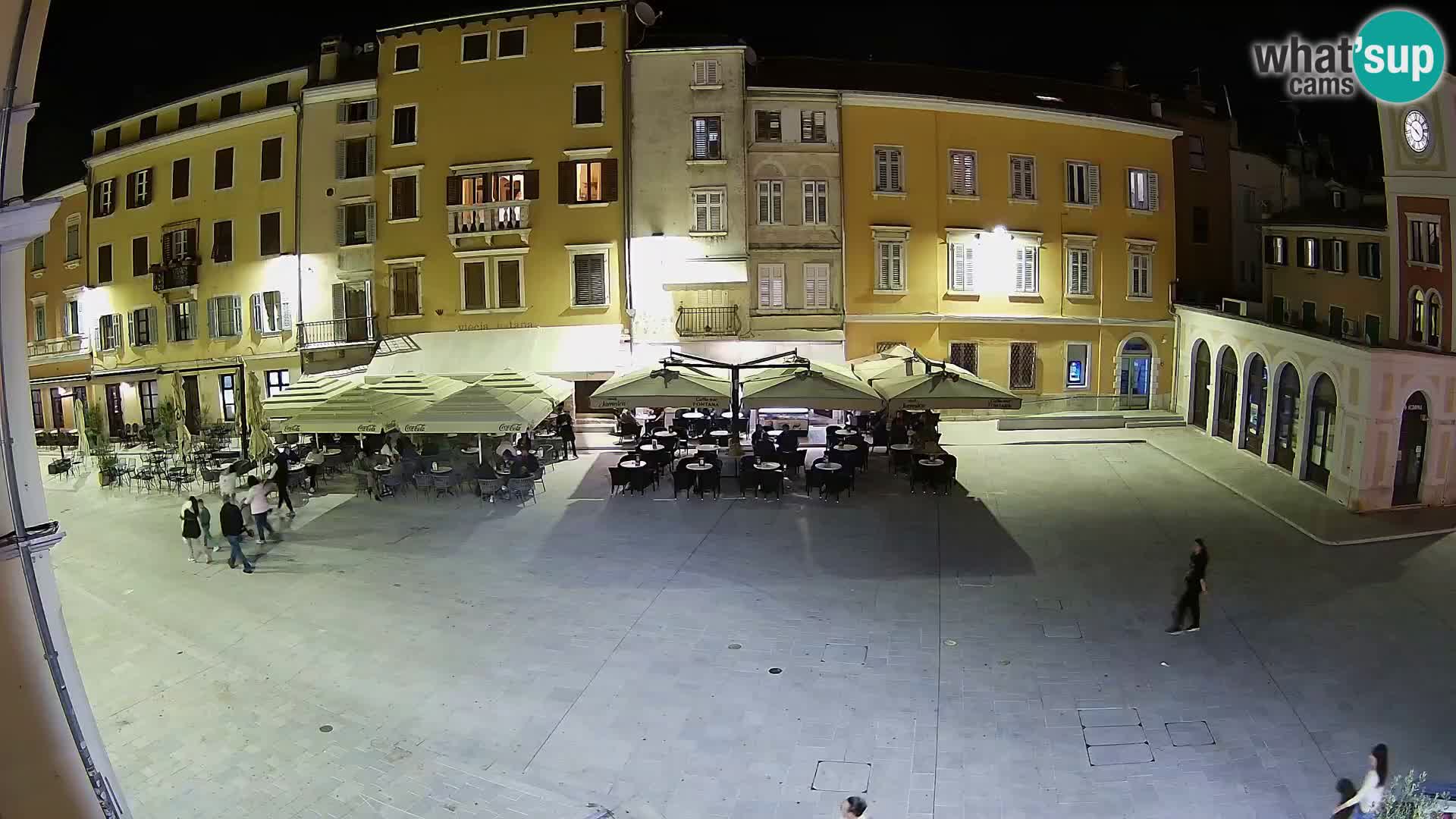 Webcam Rovinj Center – Plaza Principal