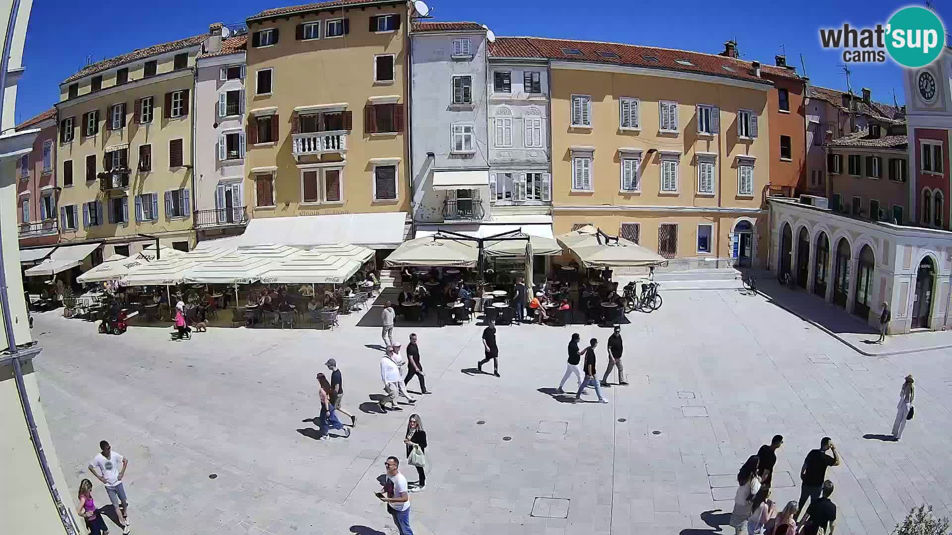 Rovinj Center Webcam – Main Square