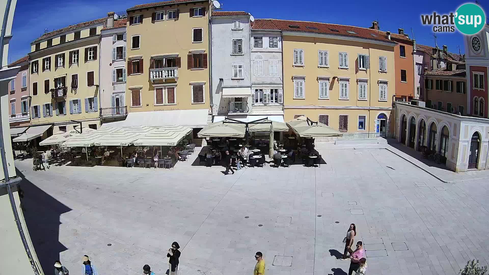 Rovinj Center Webcam – Main Square