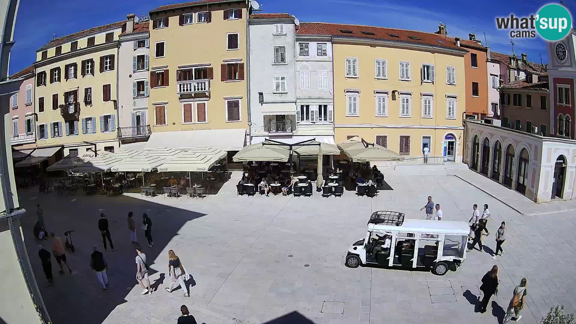 Spletna kamera Rovinj Center – Glavni trg