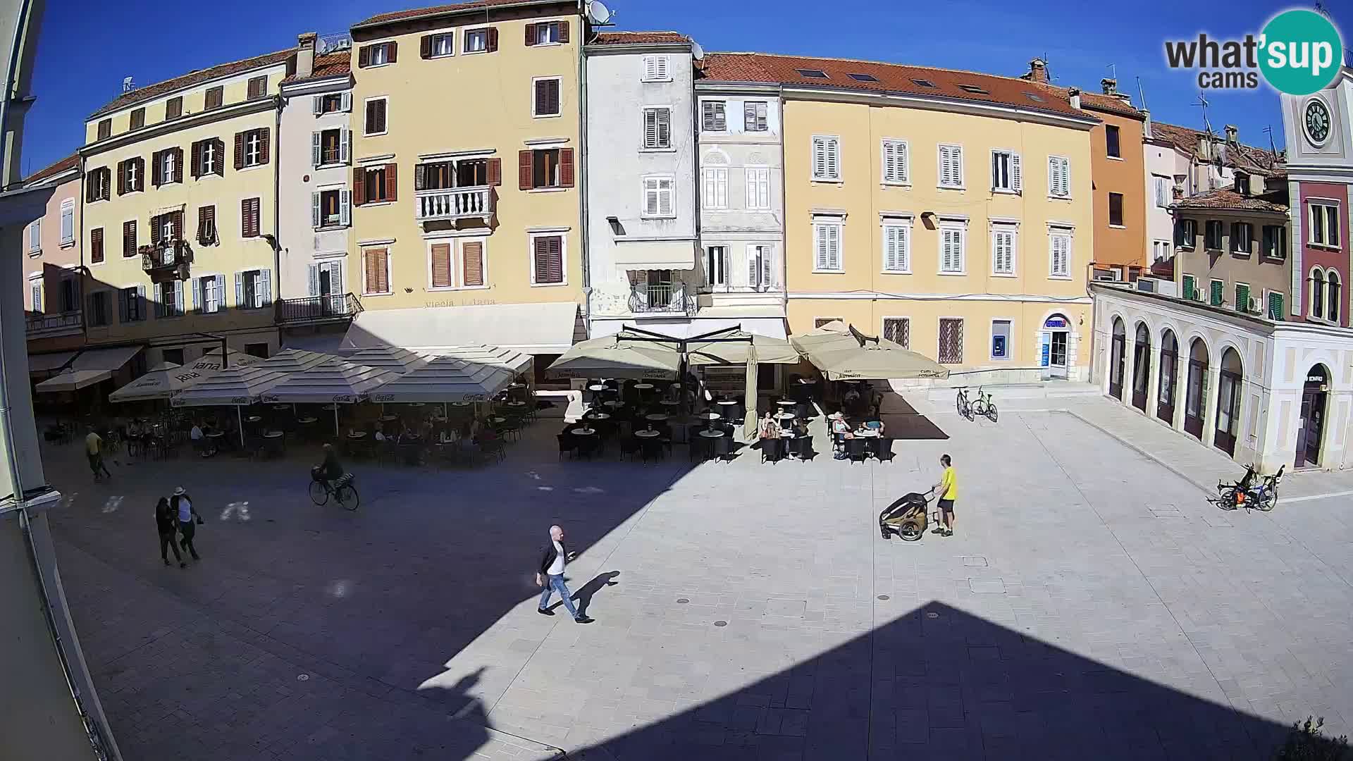 Rovinj Center Webcam – Main Square