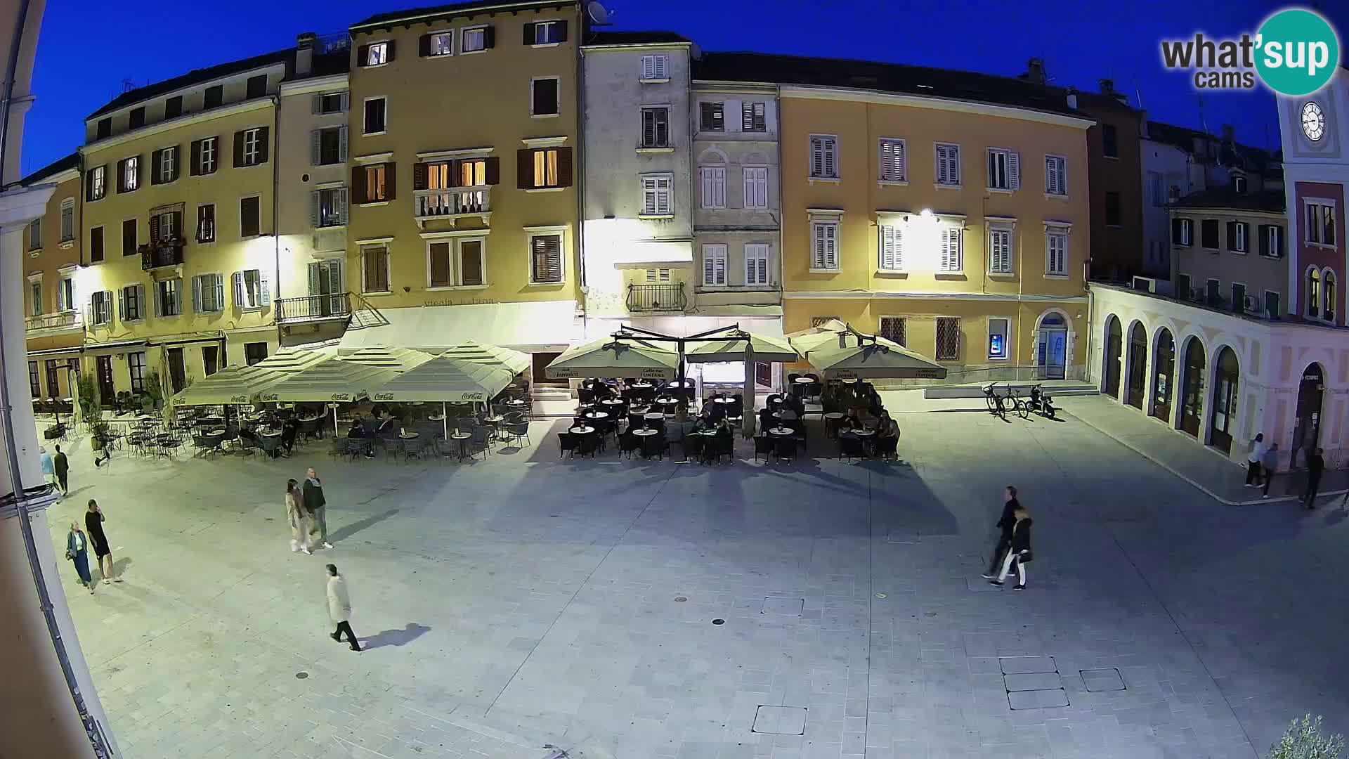 Rovinj Center Webcam – Main Square