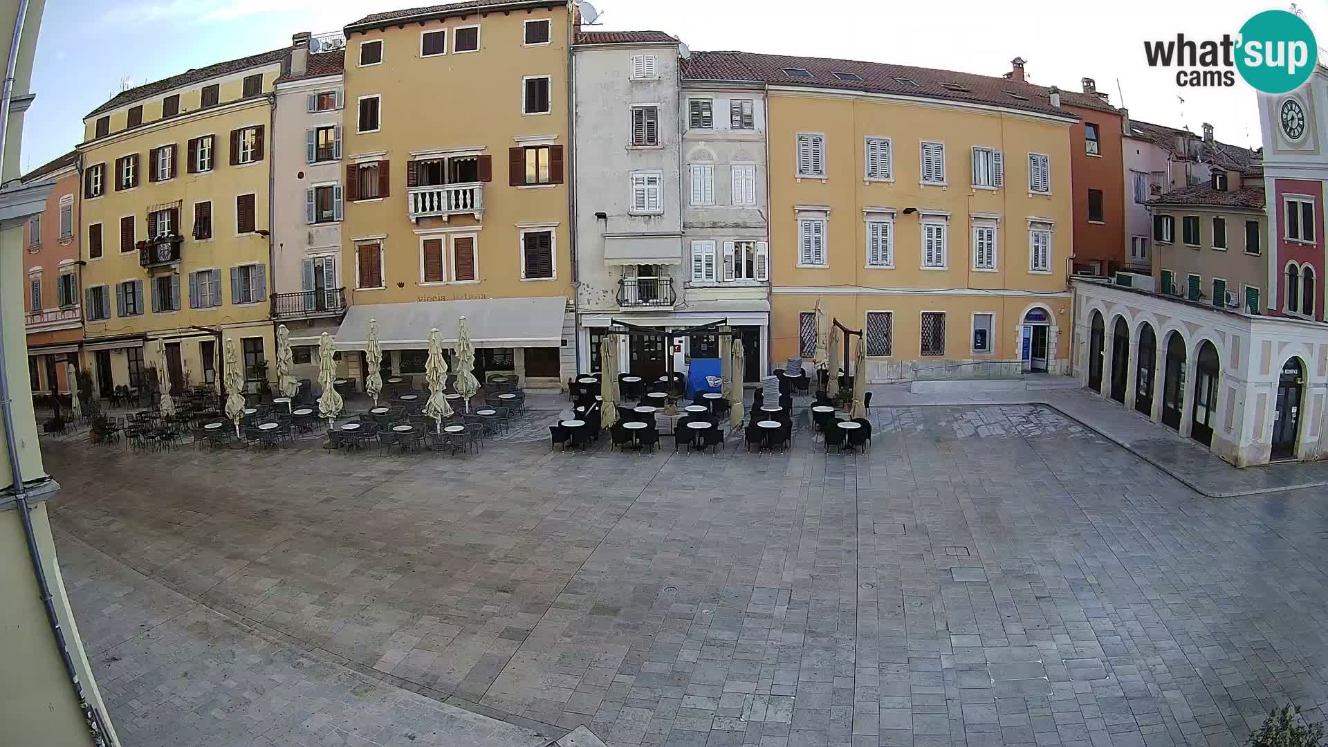 Webcam Rovigno Centro – Piazza Centrale