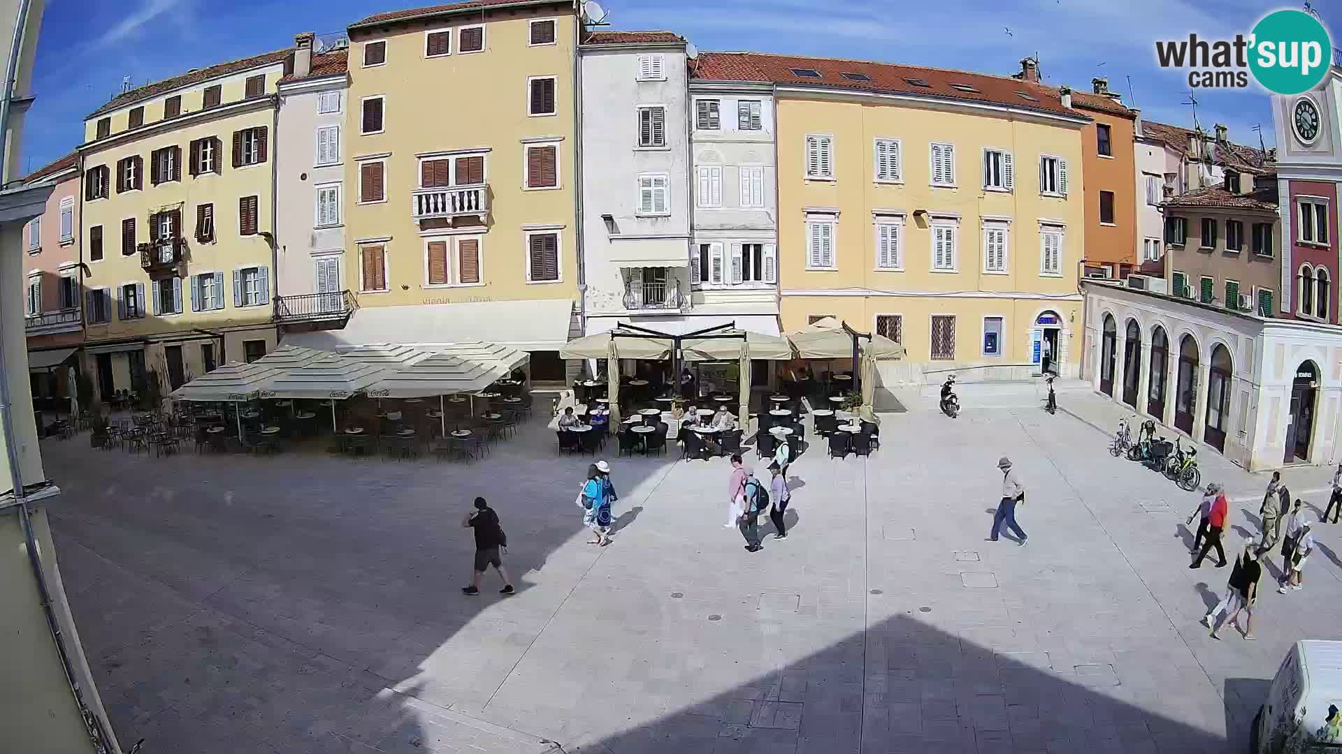Webcam Rovinj Center – Plaza Principal