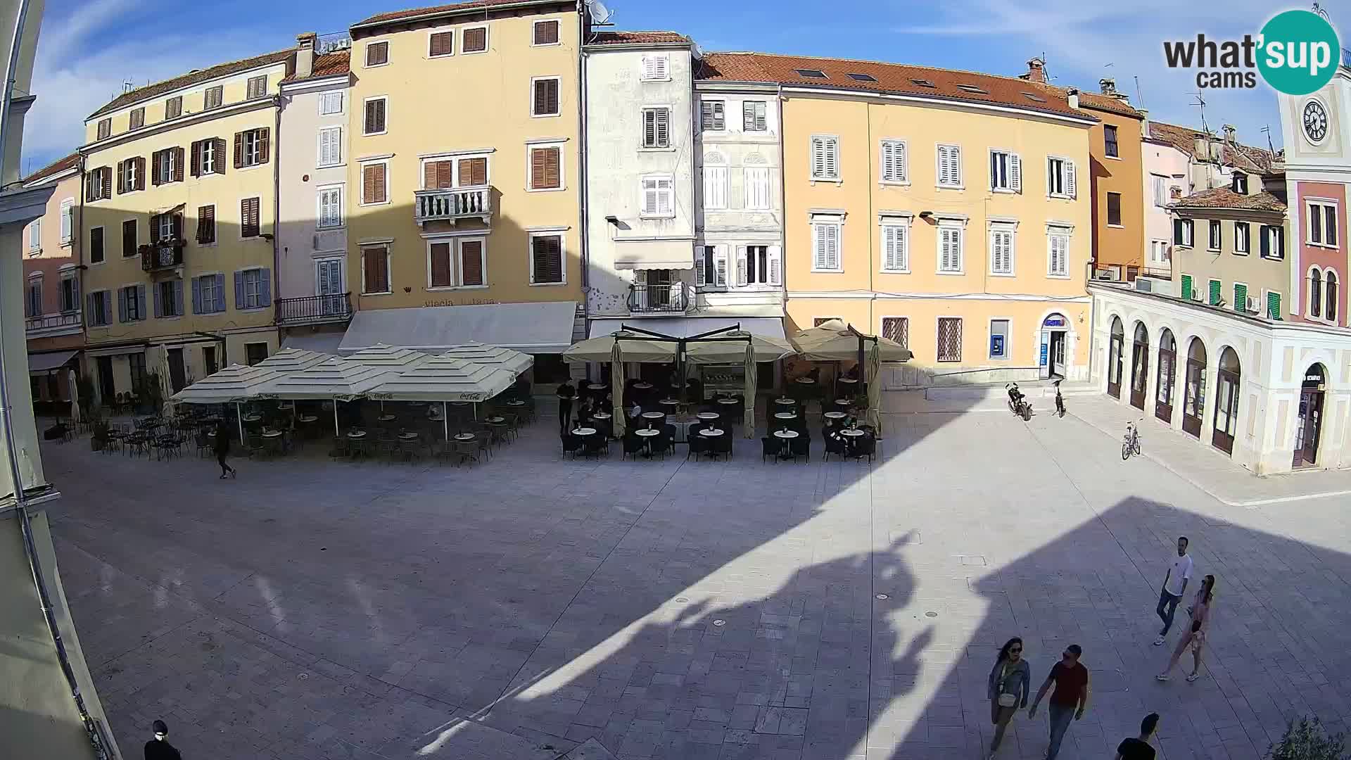 Spletna kamera Rovinj Center – Glavni trg