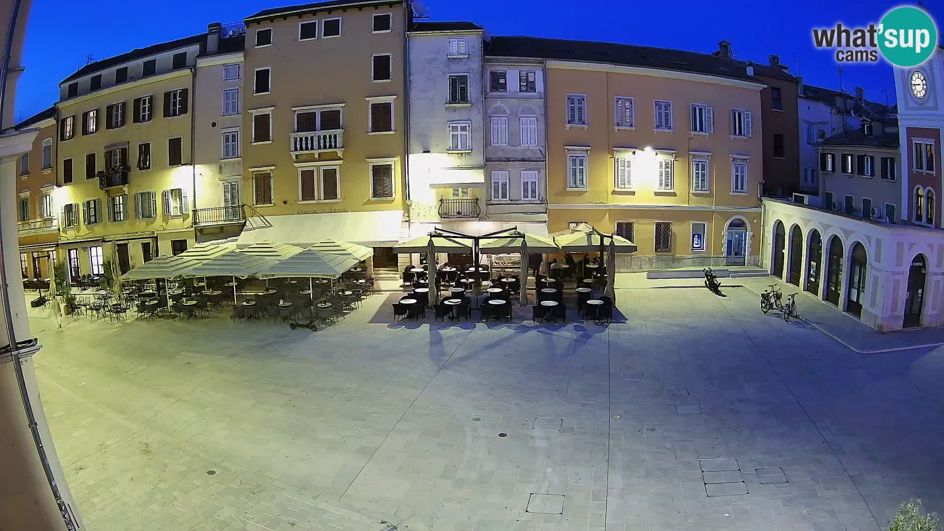 Webcam Rovinj Center – Plaza Principal