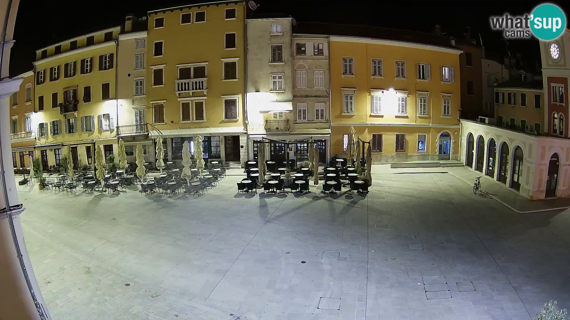 Webcam Rovinj Center – Plaza Principal