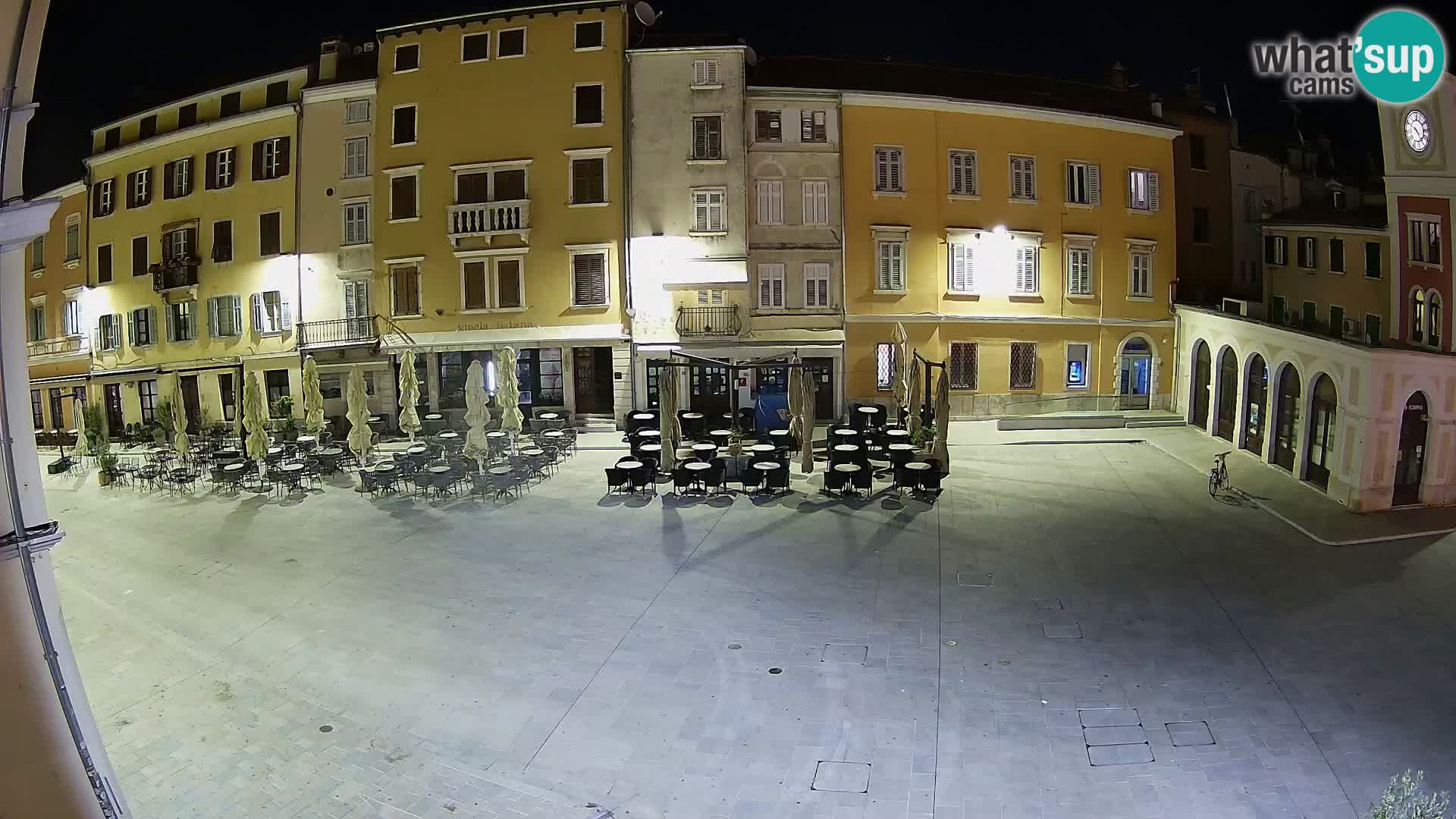 Webcam Rovinj Zentrum – Hauptplatz in Echtzeit