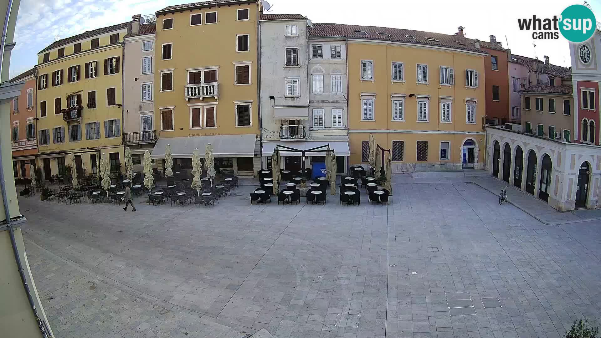 Webcam Rovinj Zentrum – Hauptplatz in Echtzeit
