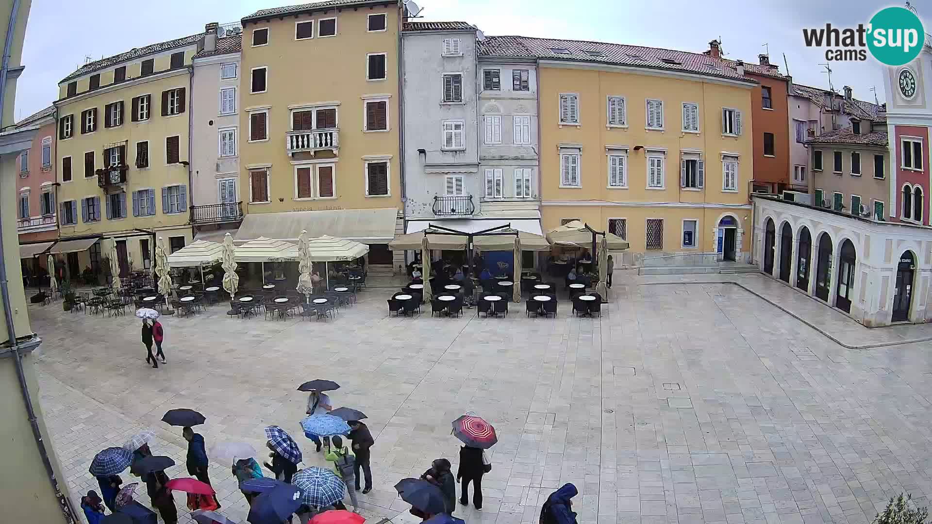 Webcam Rovinj Center – Plaza Principal