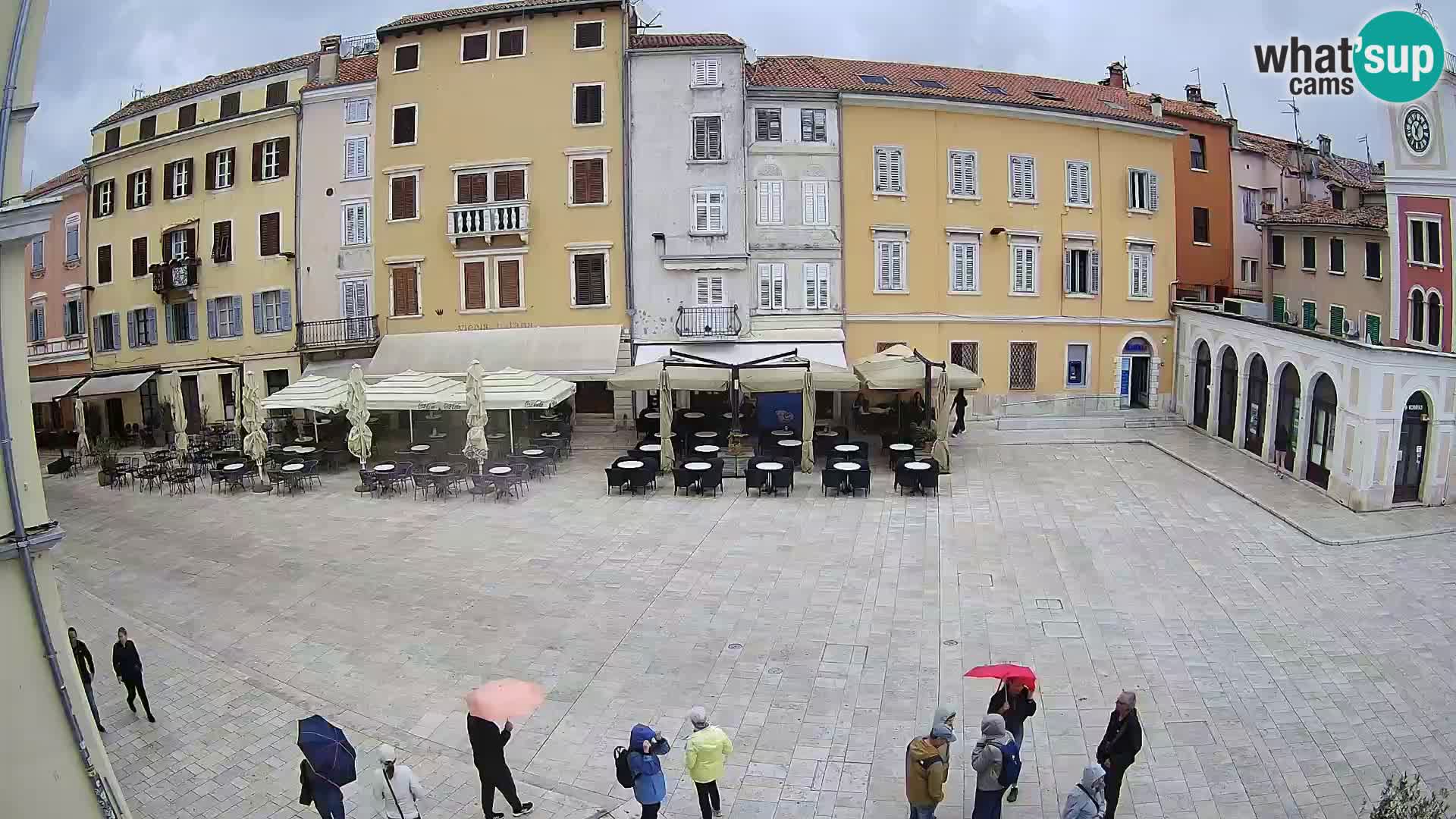 Webcam Rovinj Center – Plaza Principal