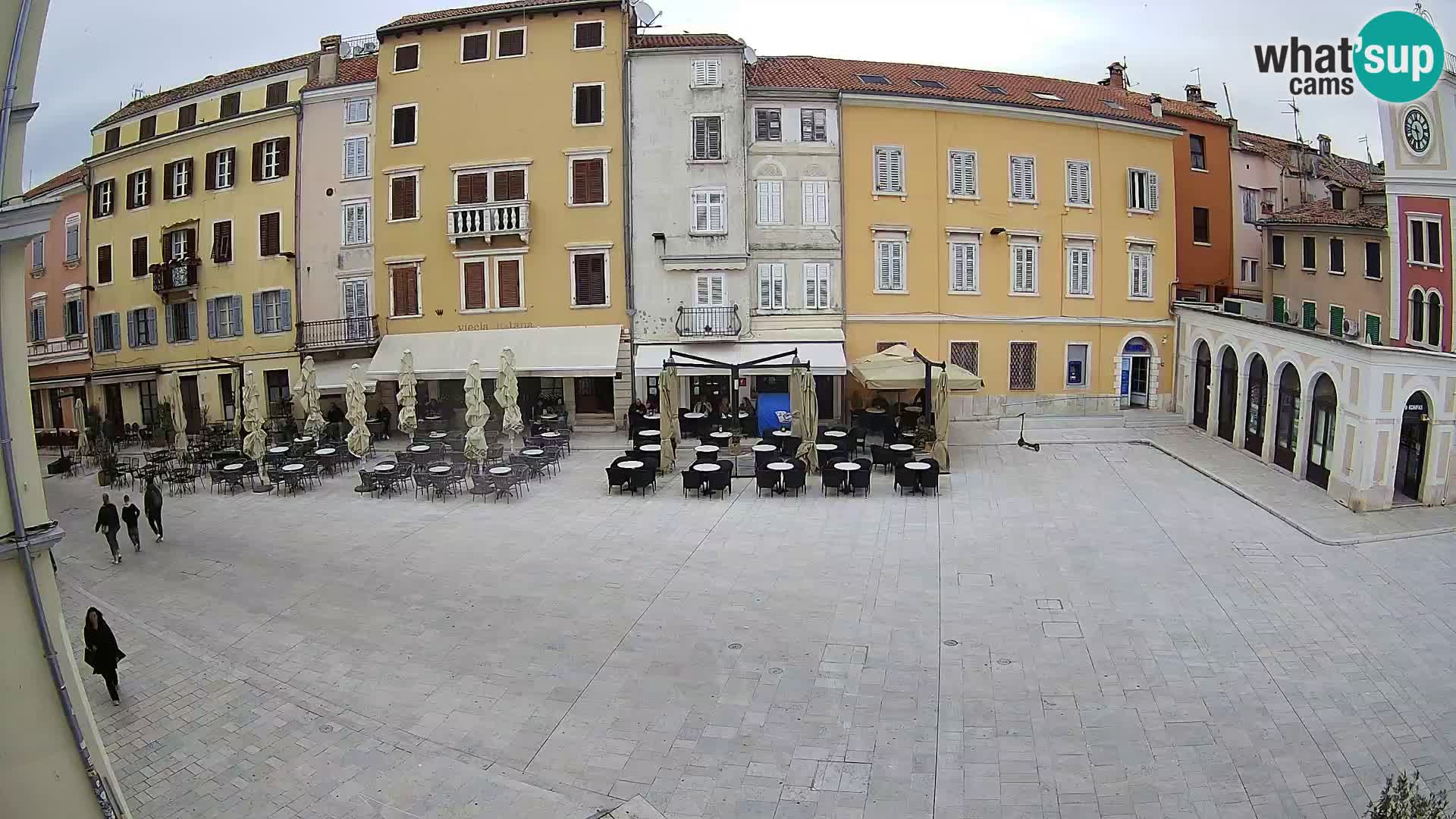 Webcam Rovinj Centre – Place Principale