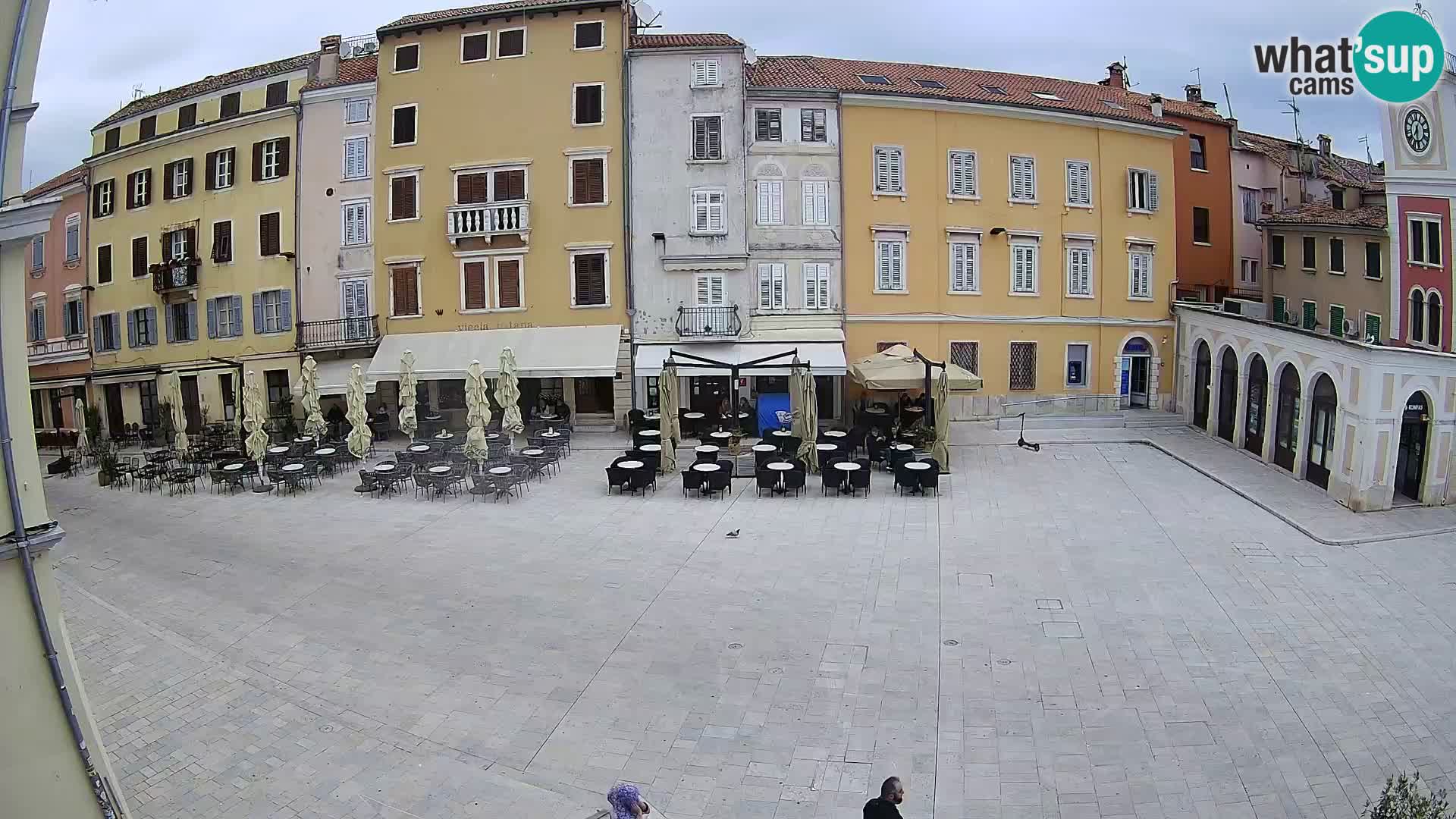 Webcam Rovinj Centre – Place Principale